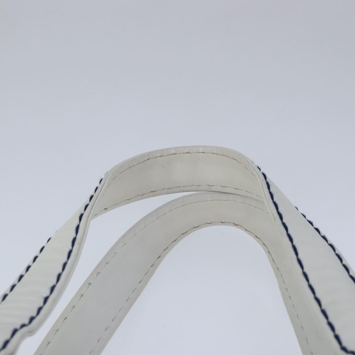 Chanel Wild Stitch White Leather Tote Bag (Pre-Owned) Size ONE SIZE - 11 Thumbnail