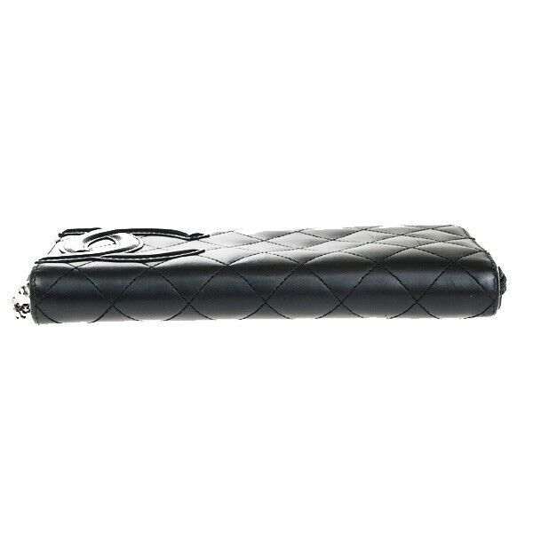 Chanel Cambon Black Leather Wallet (Pre-Owned) Size ONE SIZE - 6 Thumbnail