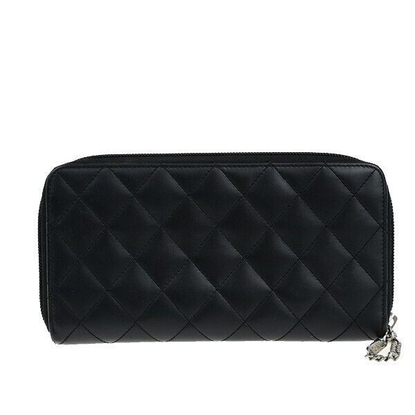 Chanel Cambon Black Leather Wallet (Pre-Owned) Size ONE SIZE - 2 Thumbnail