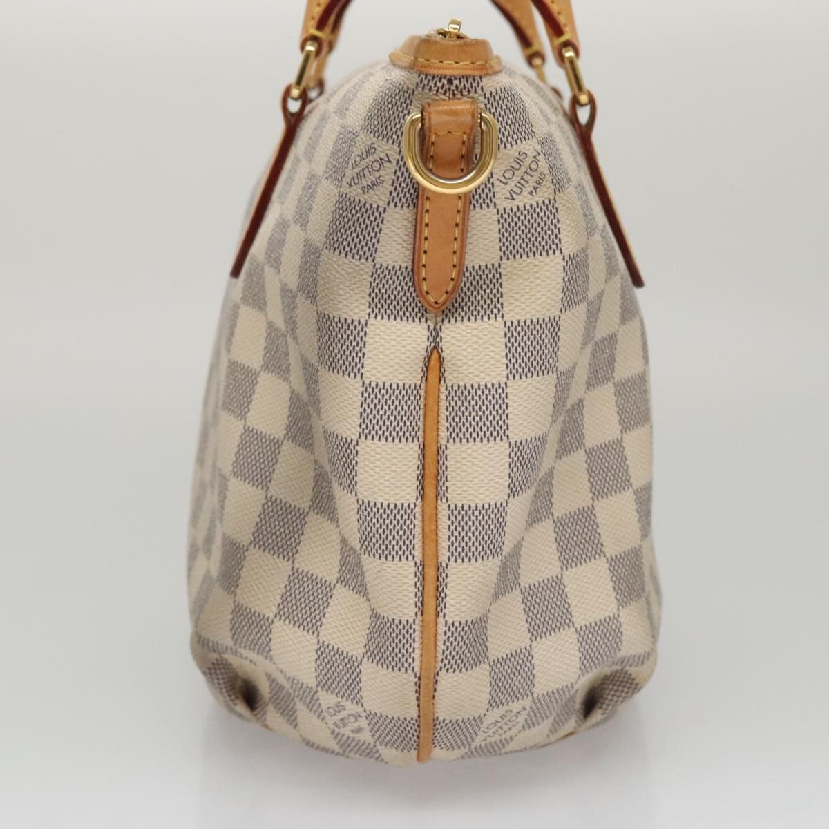 Louis Vuitton Riviera White Canvas Tote Bag (Pre-Owned) Size ONE SIZE - 4 Thumbnail