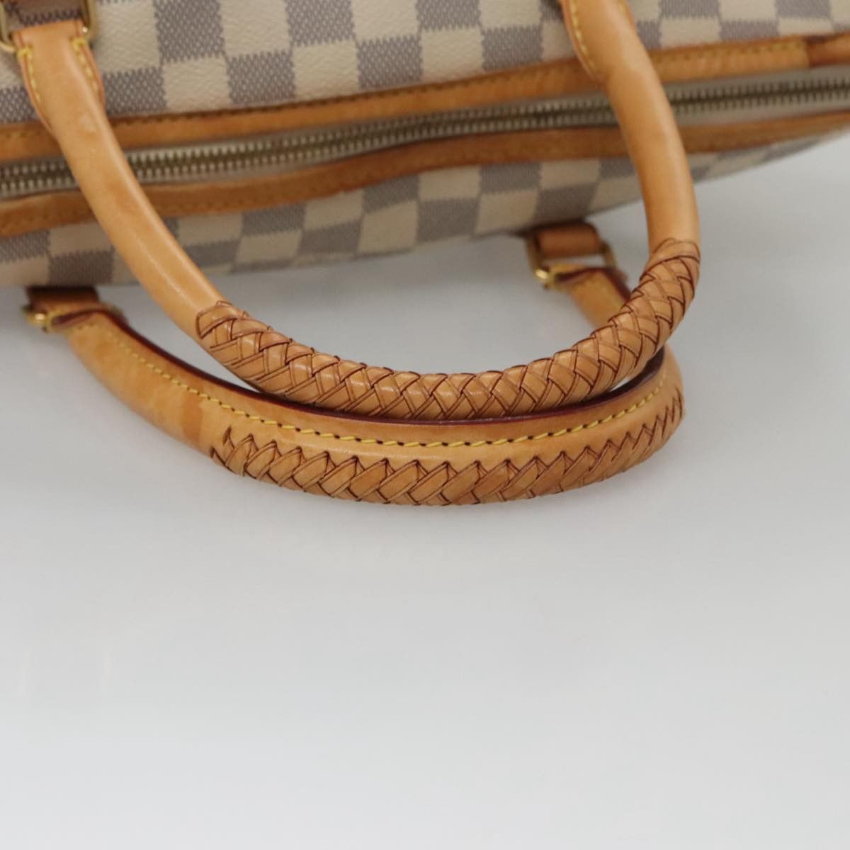Louis Vuitton Riviera White Canvas Tote Bag (Pre-Owned) Size ONE SIZE - 9 Thumbnail