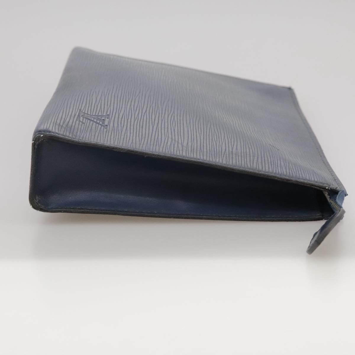 Louis Vuitton Trousse De Toilette Navy Leather Clutch Bag (Pre-Owned) Size ONE SIZE - 4 Thumbnail