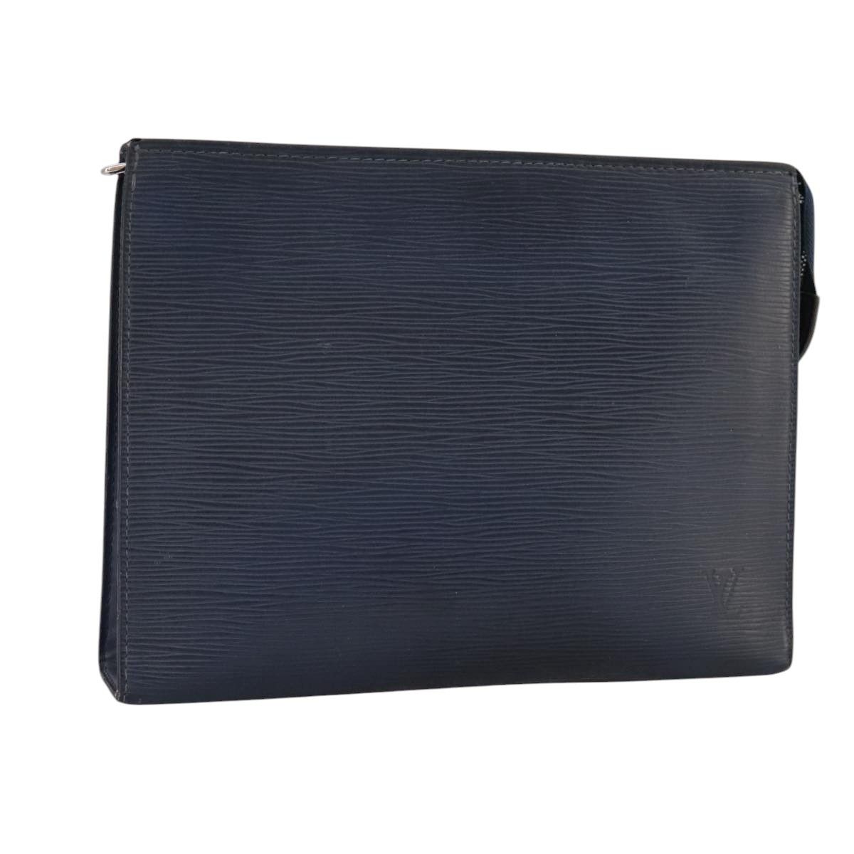 Louis Vuitton Trousse De Toilette Navy Leather Clutch Bag (Pre-Owned) Size ONE SIZE - 13 Thumbnail