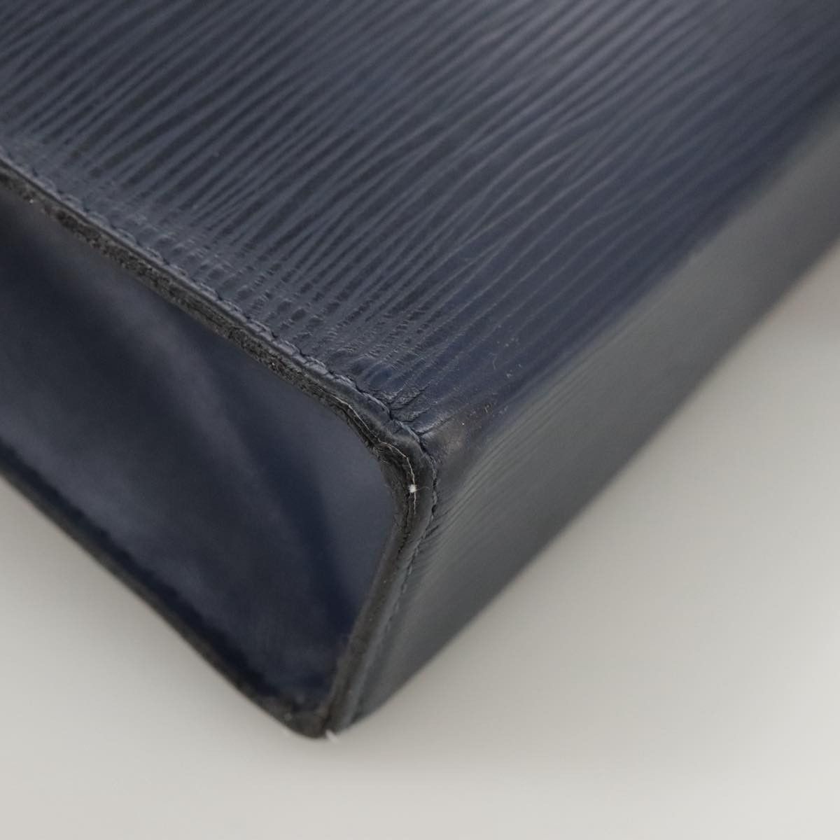Louis Vuitton Trousse De Toilette Navy Leather Clutch Bag (Pre-Owned) Size ONE SIZE - 7 Thumbnail