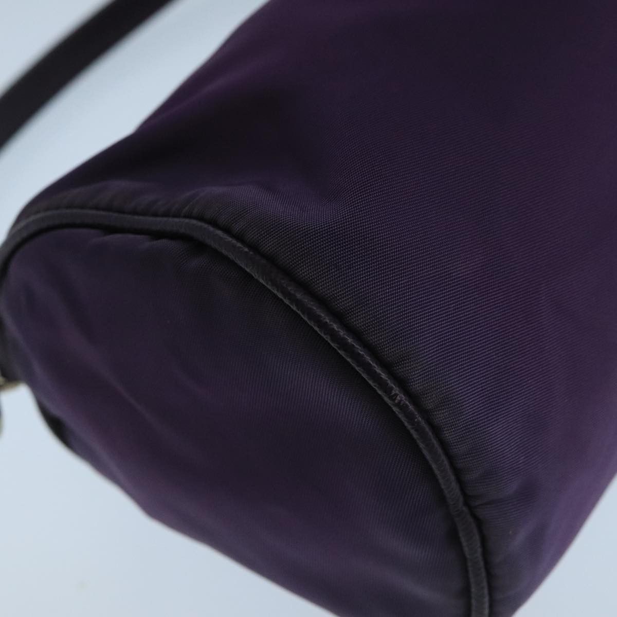 Prada Tessuto Purple Synthetic Handbag (Pre-Owned) Size ONE SIZE - 7 Thumbnail