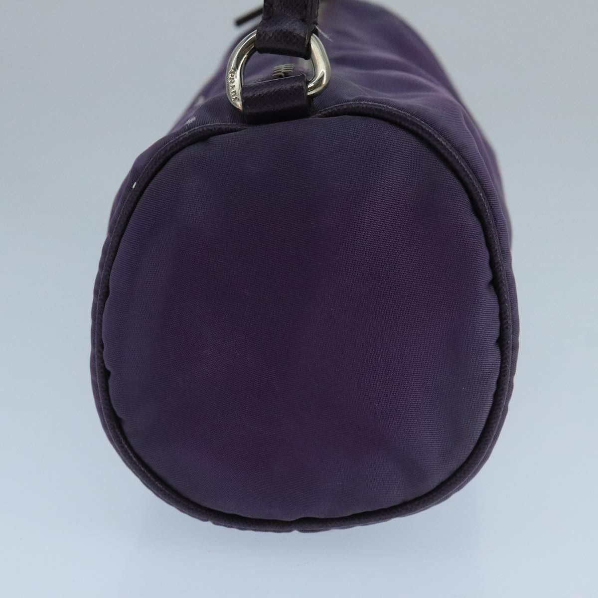 Prada Tessuto Purple Synthetic Handbag (Pre-Owned) Size ONE SIZE - 3 Thumbnail