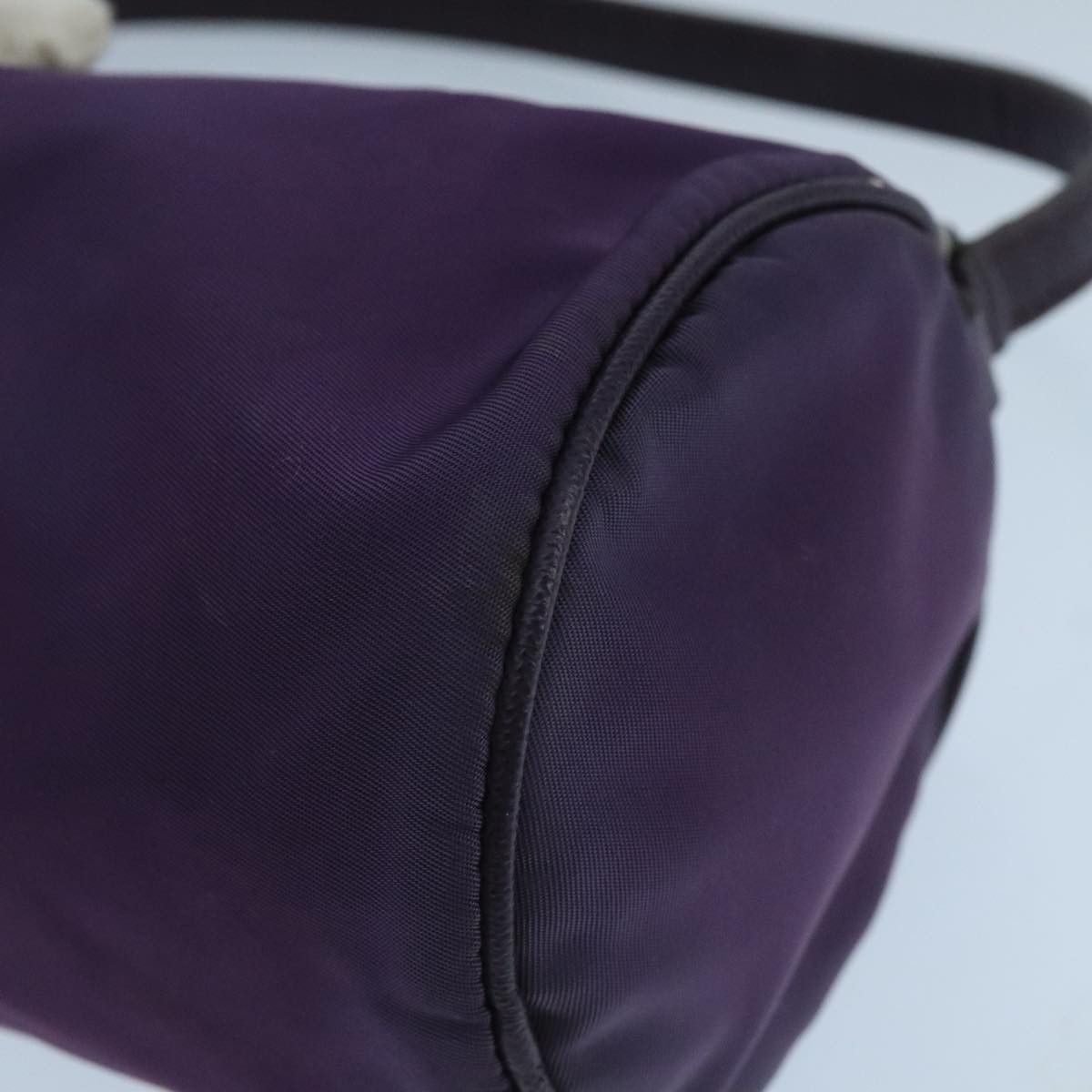 Prada Tessuto Purple Synthetic Handbag (Pre-Owned) Size ONE SIZE - 6 Thumbnail