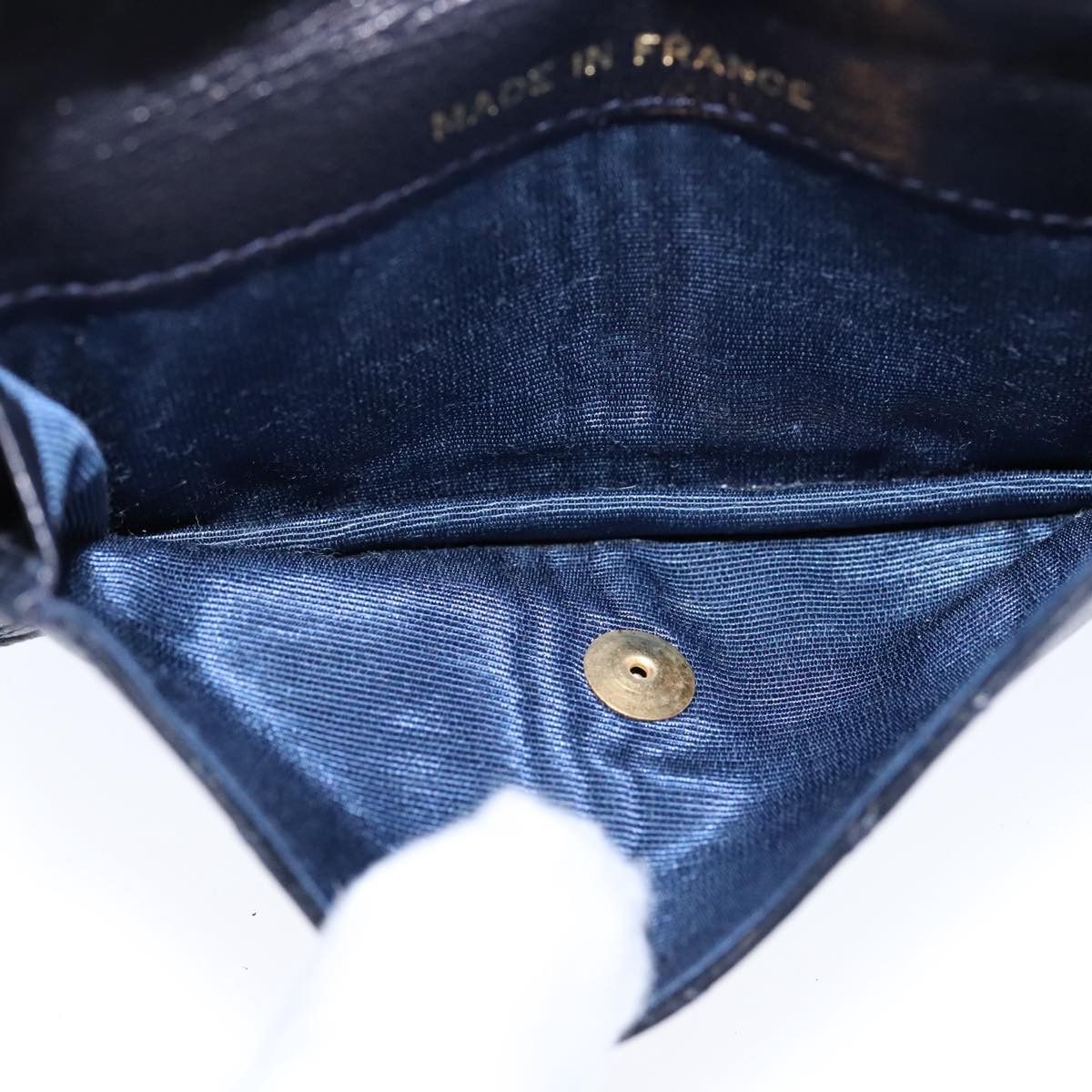 Chanel Bag Belt Navy Leather Shoulder Bag (Pre-Owned) Size ONE SIZE - 9 Thumbnail