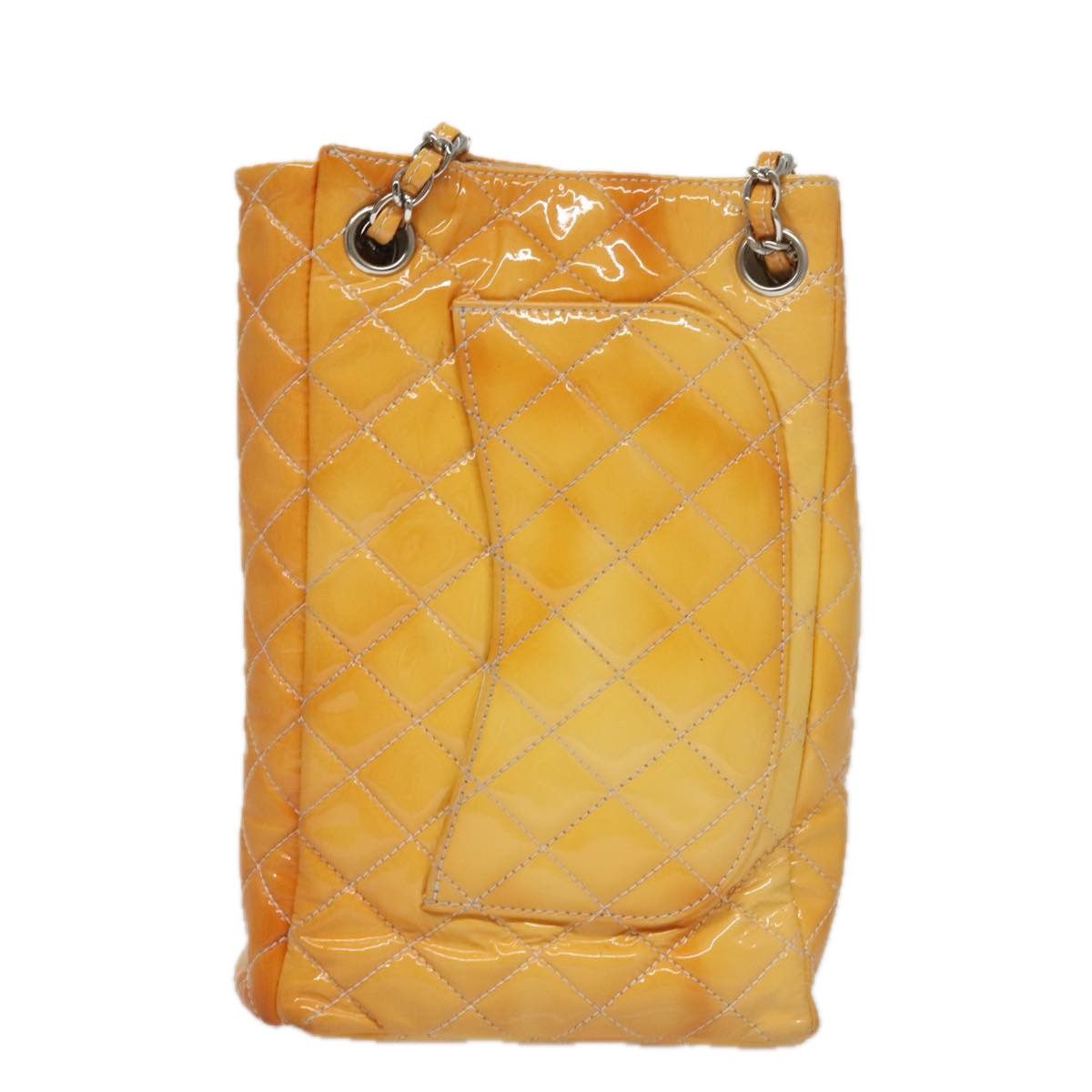 Chanel Timeless Yellow Patent Leather Shoulder Bag (Pre-Owned) Size ONE SIZE - 2 Thumbnail