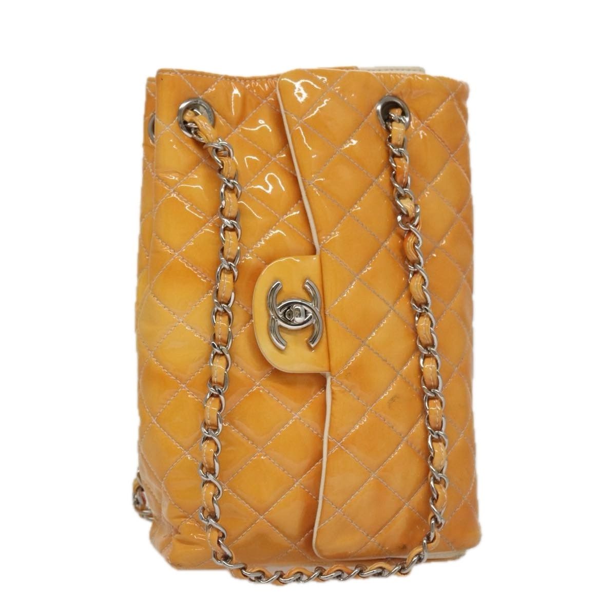 Chanel Timeless Yellow Patent Leather Shoulder Bag (Pre-Owned) Size ONE SIZE - 17 Thumbnail