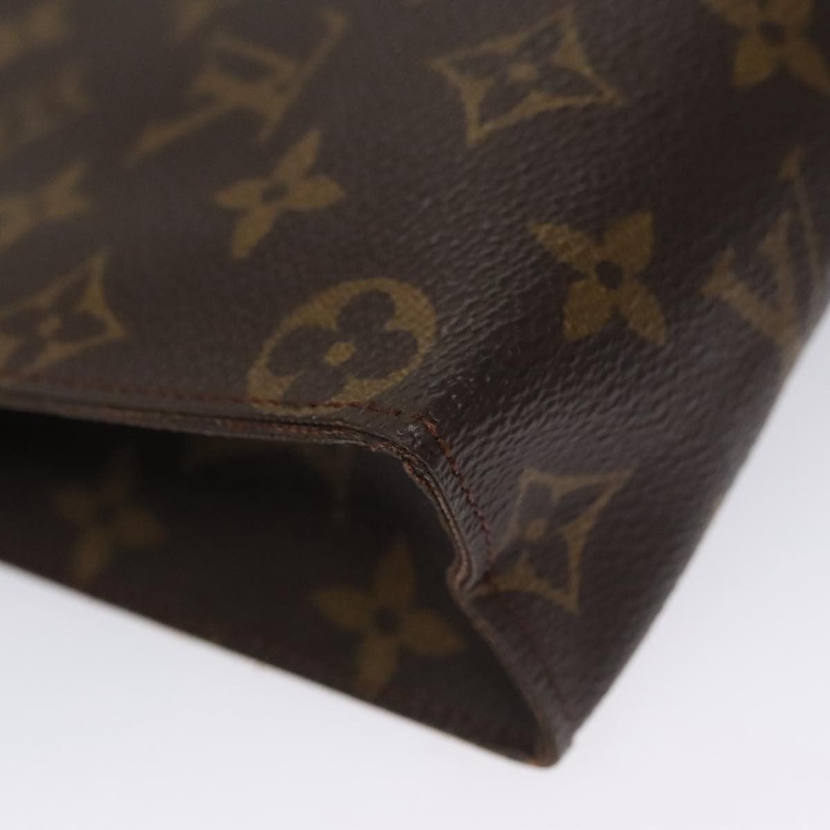 Louis Vuitton Trousse De Toilette Brown Canvas Clutch Bag (Pre-Owned) Size ONE SIZE - 6 Thumbnail