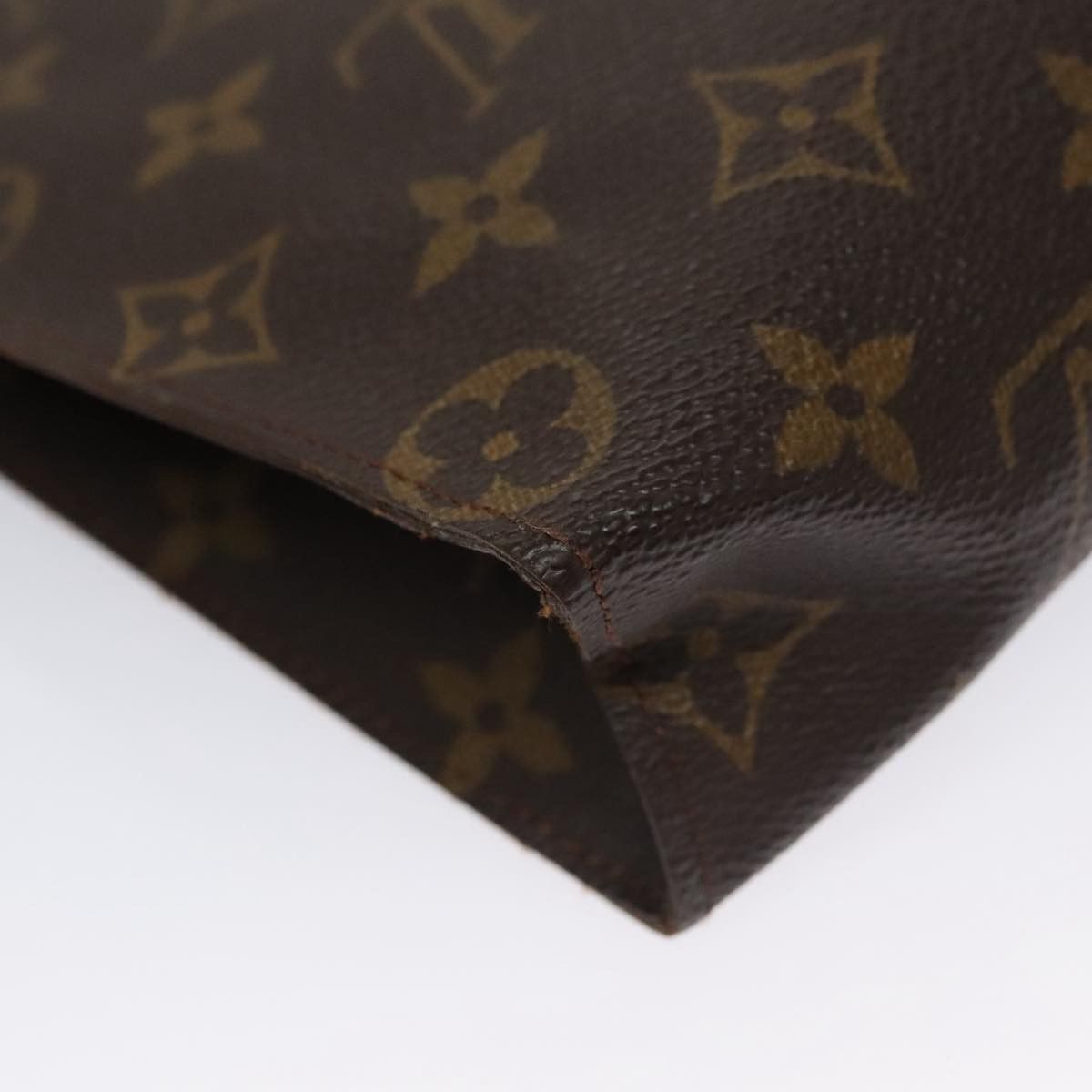Louis Vuitton Trousse De Toilette Brown Canvas Clutch Bag (Pre-Owned) Size ONE SIZE - 8 Thumbnail