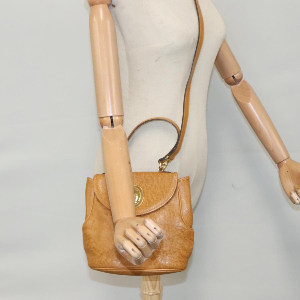 Dior Brown Leather Handbag (Pre-Owned) Size ONE SIZE - 16 Thumbnail