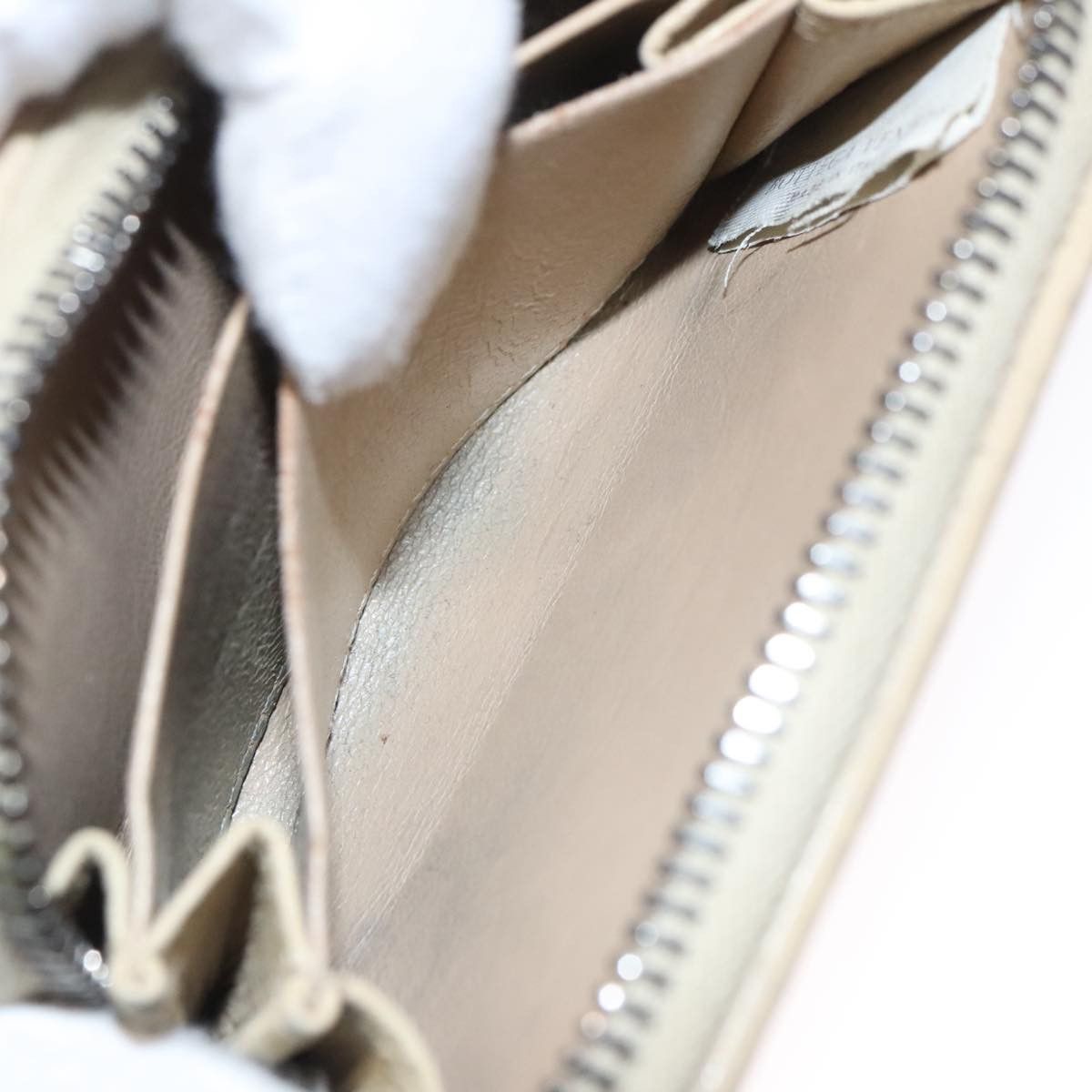 Bottega Veneta Intrecciato Beige Leather Wallet (Pre-Owned) Size ONE SIZE - 19 Thumbnail