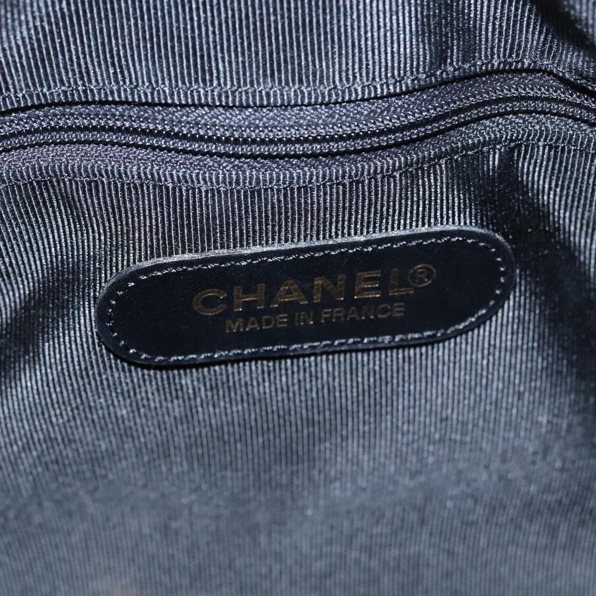 Chanel Logo Cc Black Patent Leather Travel Bag (Pre-Owned) Size ONE SIZE - 17 Thumbnail
