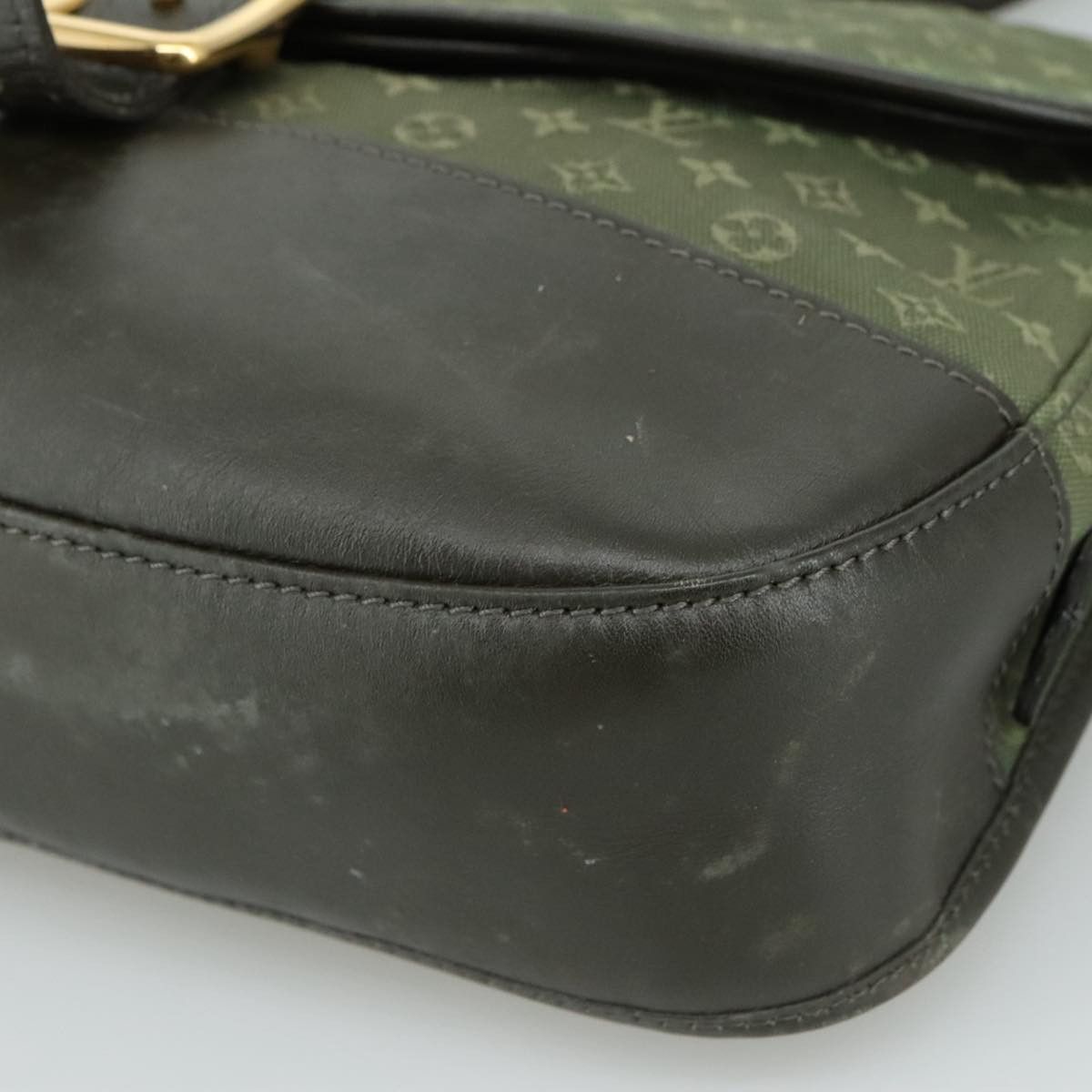 Louis Vuitton Marjorie Khaki Canvas Shoulder Bag (Pre-Owned) Size ONE SIZE - 7 Thumbnail