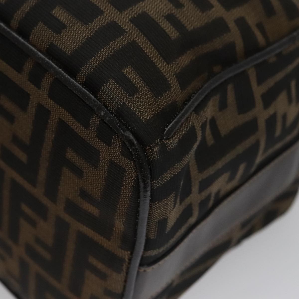 Fendi Zucca Brown Canvas Clutch Bag (Pre-Owned) Size ONE SIZE - 7 Thumbnail