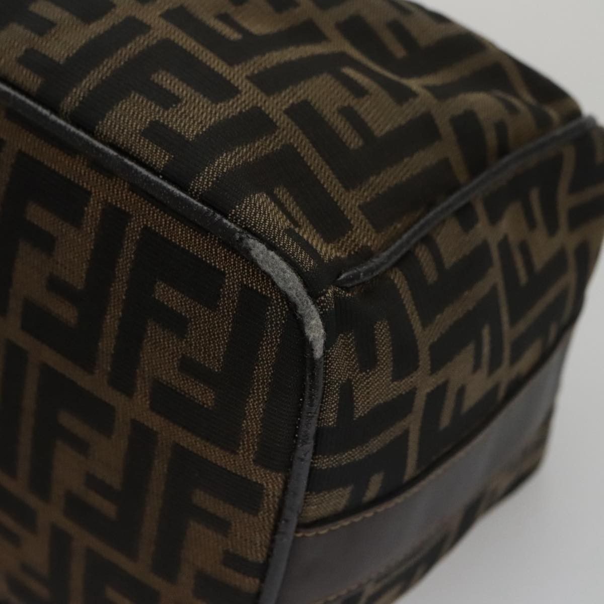Fendi Zucca Brown Canvas Clutch Bag (Pre-Owned) Size ONE SIZE - 9 Thumbnail