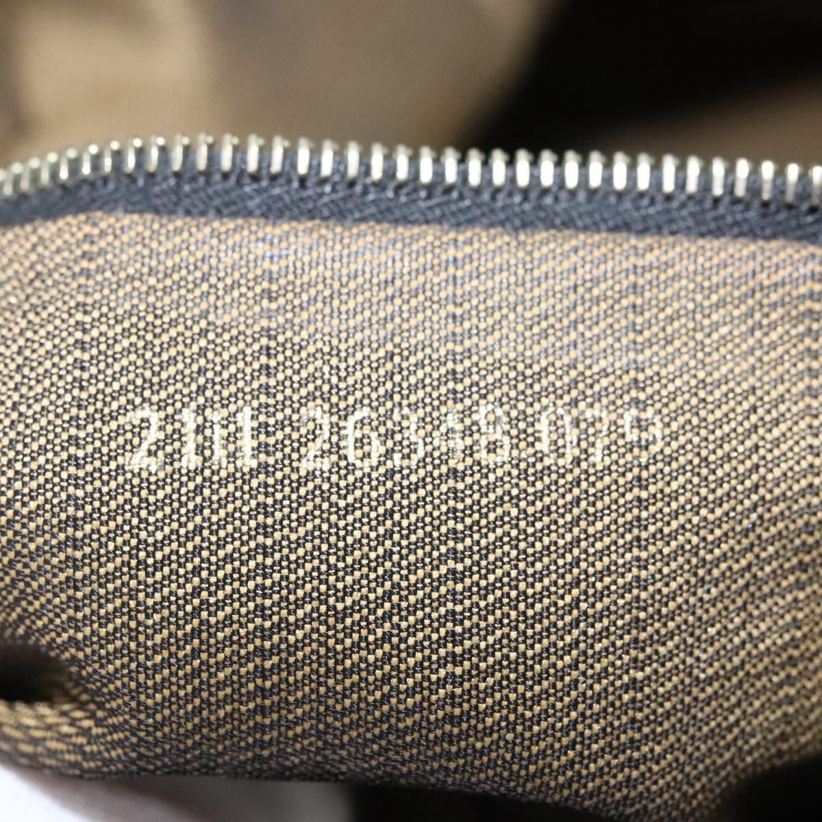 Fendi Zucca Brown Canvas Clutch Bag (Pre-Owned) Size ONE SIZE - 14 Thumbnail