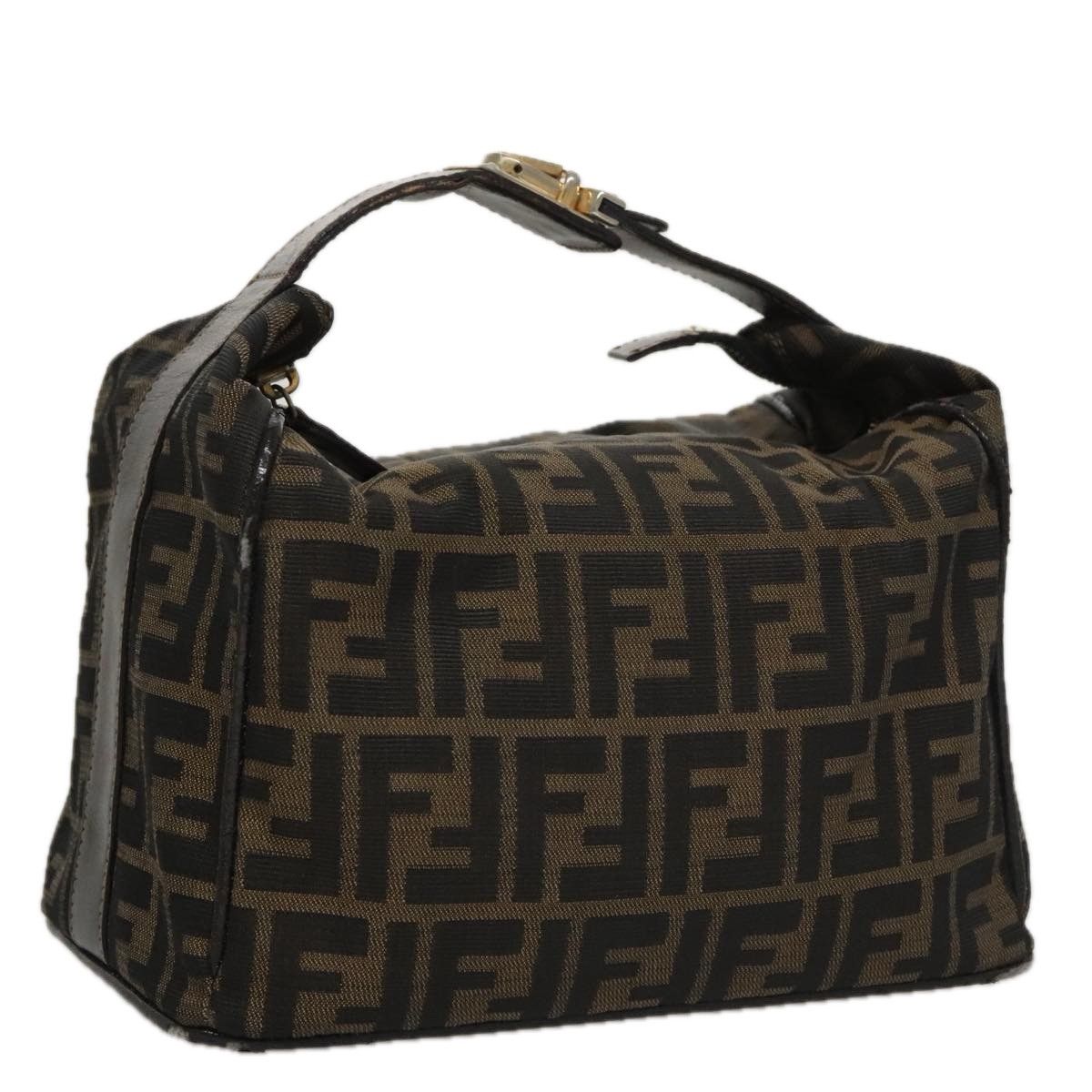 Fendi Zucca Brown Canvas Clutch Bag (Pre-Owned) Size ONE SIZE - 18 Thumbnail