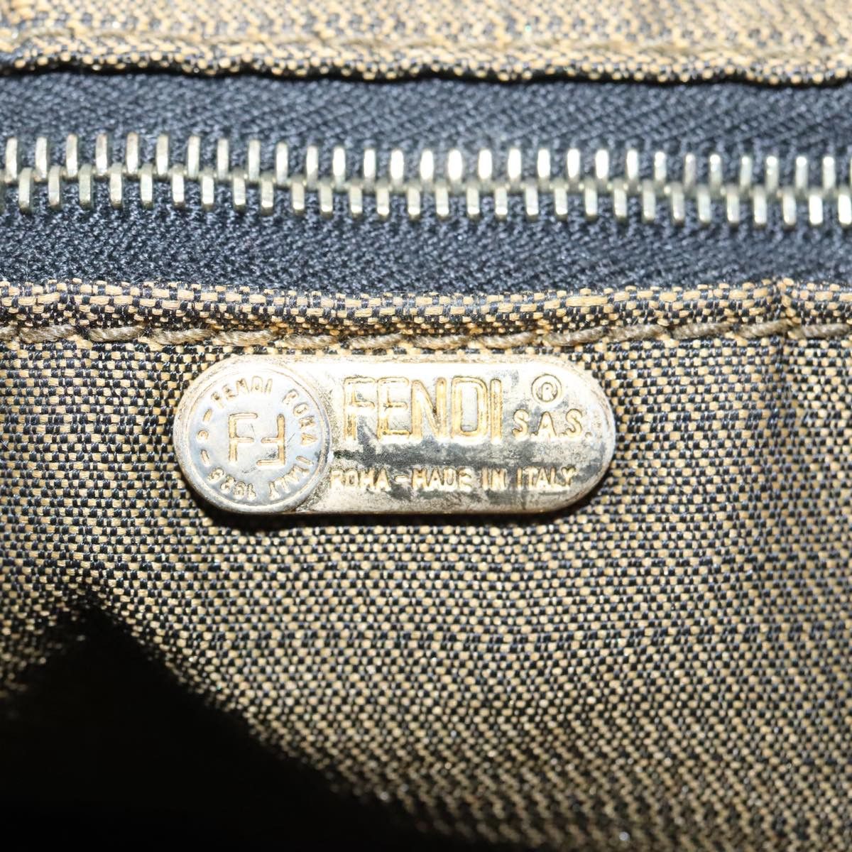 Fendi Zucca Brown Canvas Clutch Bag (Pre-Owned) Size ONE SIZE - 15 Thumbnail