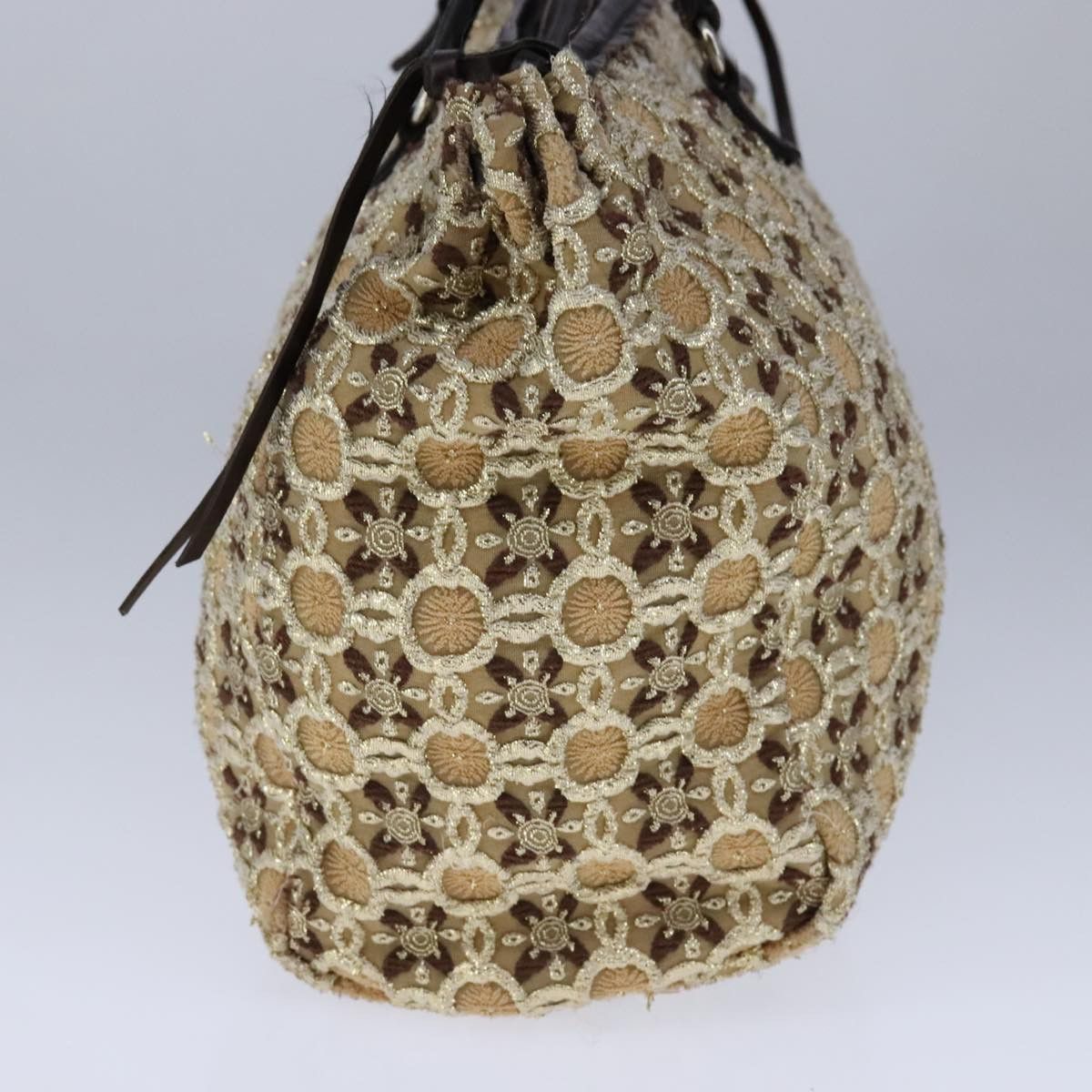 Prada Beige Synthetic Handbag (Pre-Owned) Size ONE SIZE - 3 Thumbnail