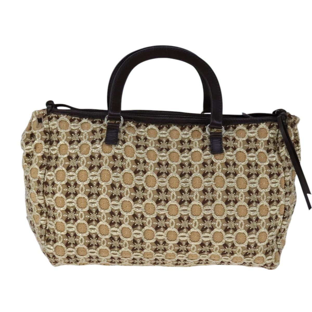Prada Beige Synthetic Handbag (Pre-Owned) Size ONE SIZE - 2 Thumbnail