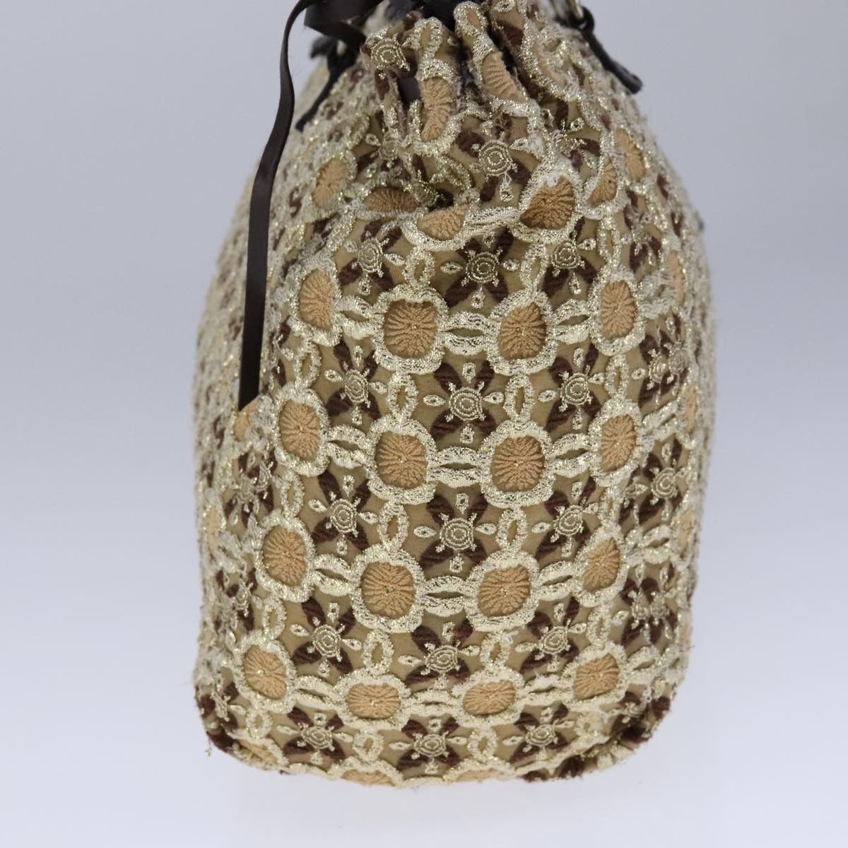 Prada Beige Synthetic Handbag (Pre-Owned) Size ONE SIZE - 4 Thumbnail