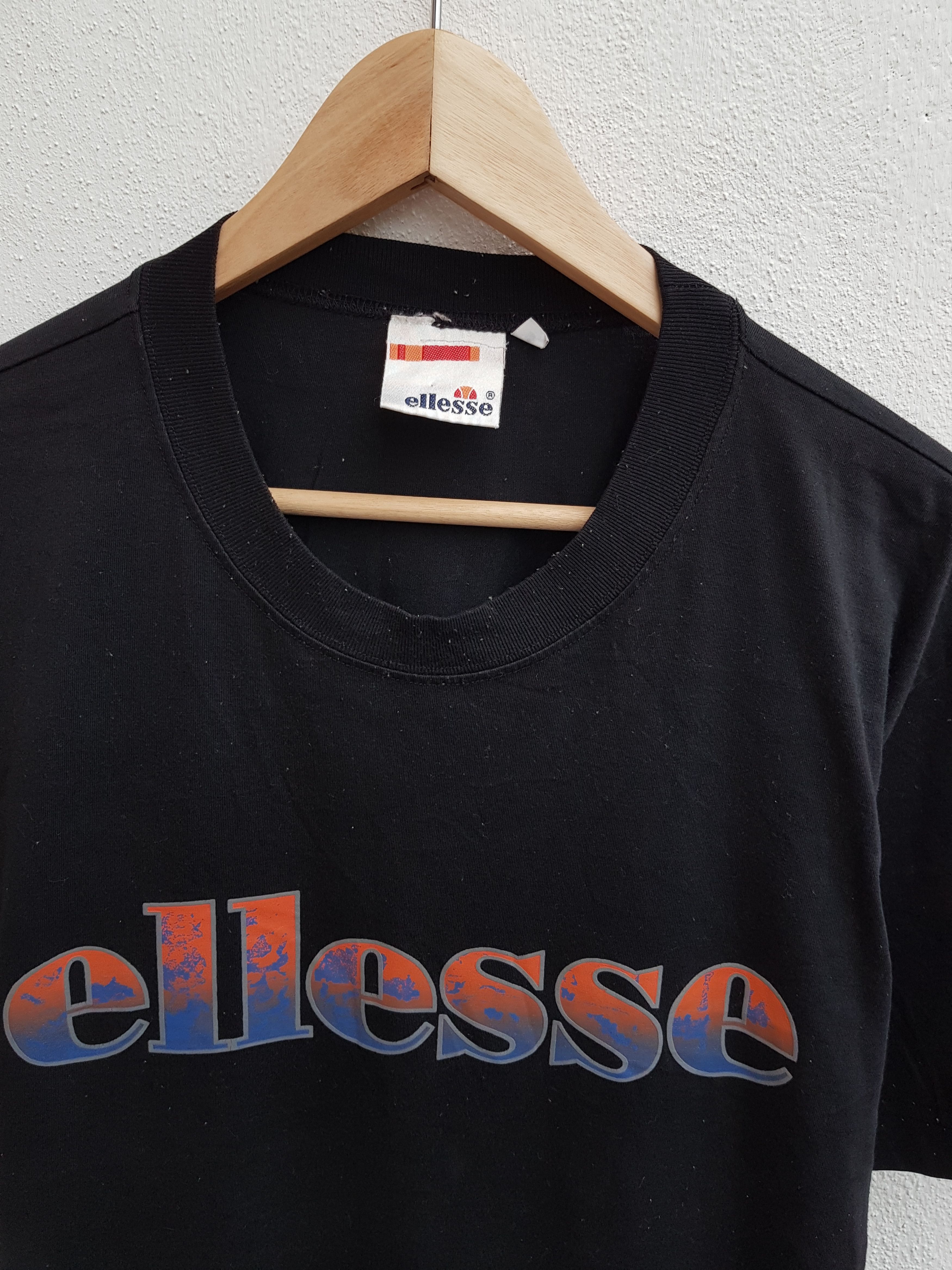 Ellesse × Japanese Brand Vtg Ellesse Spell Out T-Shirt Size M Size US M / EU 48-50 / 2 - 3 Thumbnail