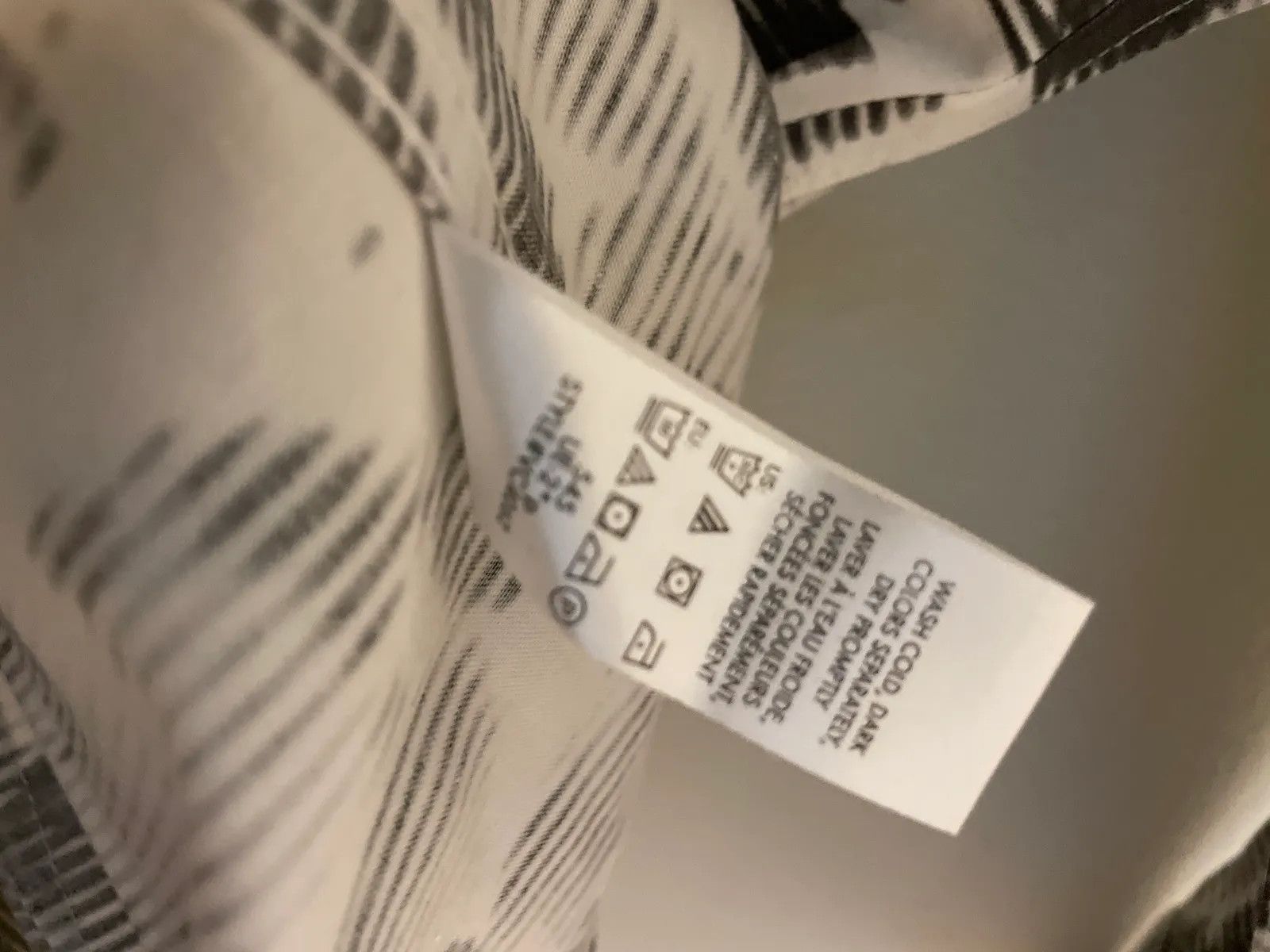 Calvin Klein Calvin Klein Mönstrad figursydd skjorta Shirt Size XS / US 0-2 / IT 36-38 - 3 Thumbnail