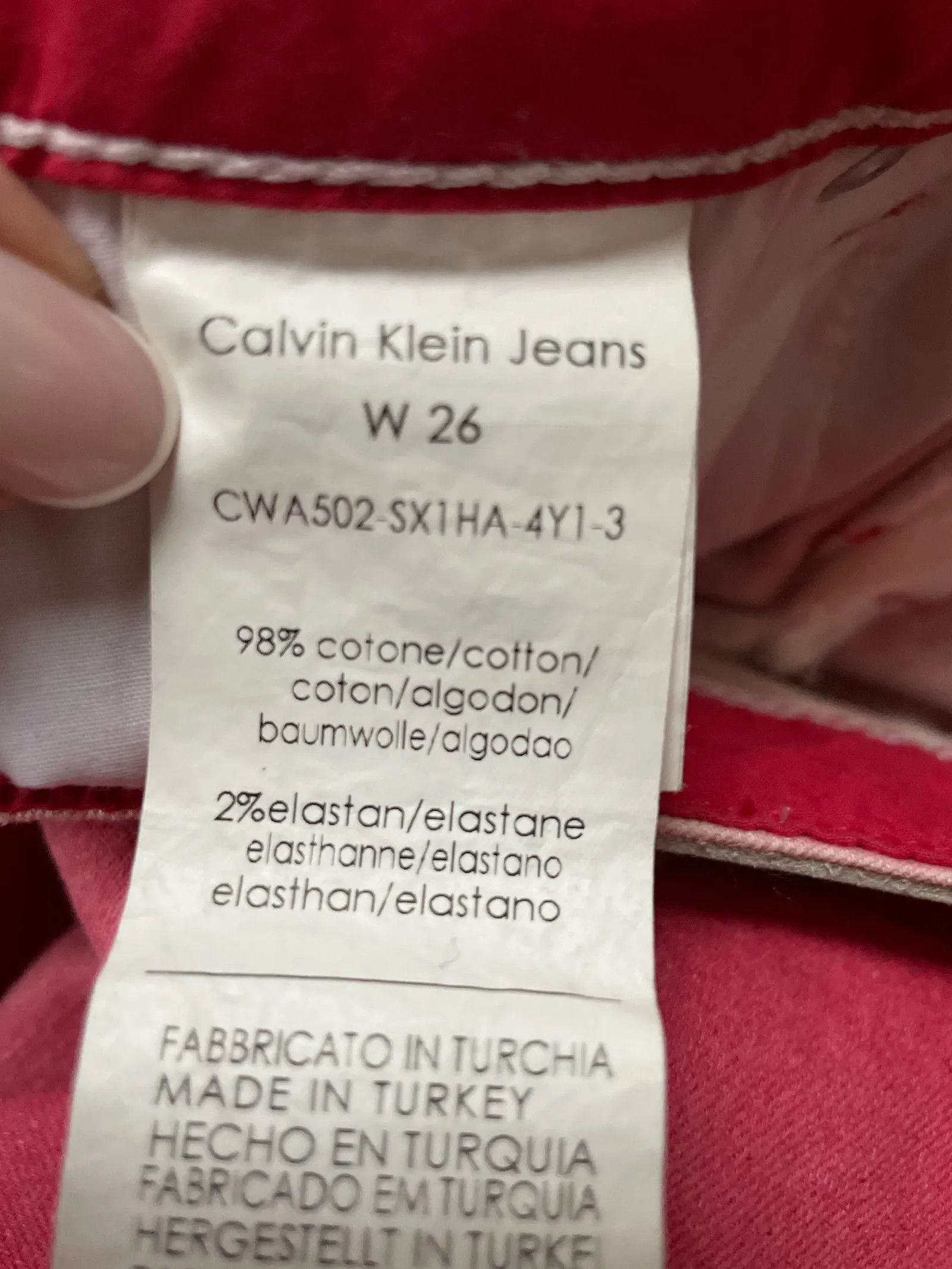 Calvin Klein Calvin Klein Jeans Jeans Size 26" / US 2 / IT 38 - 3 Thumbnail
