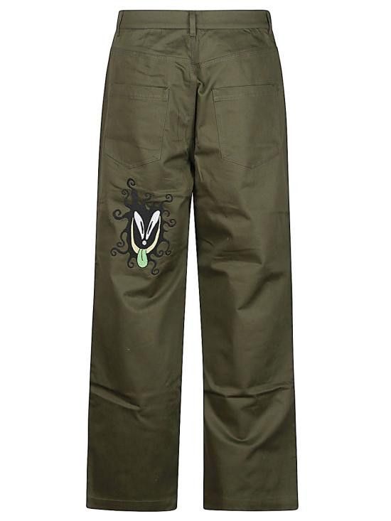 Brain Dead BRAIN DEAD Men Straight Pants B19003740GR OLIVE Green Size US 34 / EU 50 - 2 Thumbnail