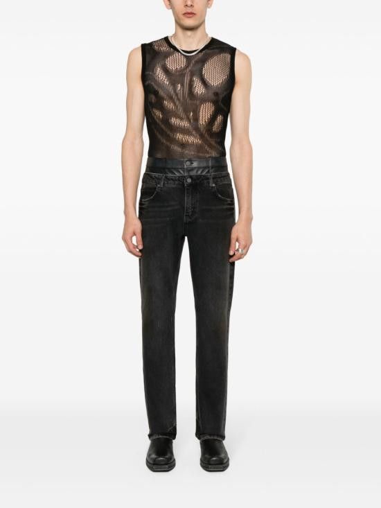 Guess GUESS Men Denim Pants M4GU45D57F0 GUAB Black Size US 34 / EU 50 - 3 Thumbnail