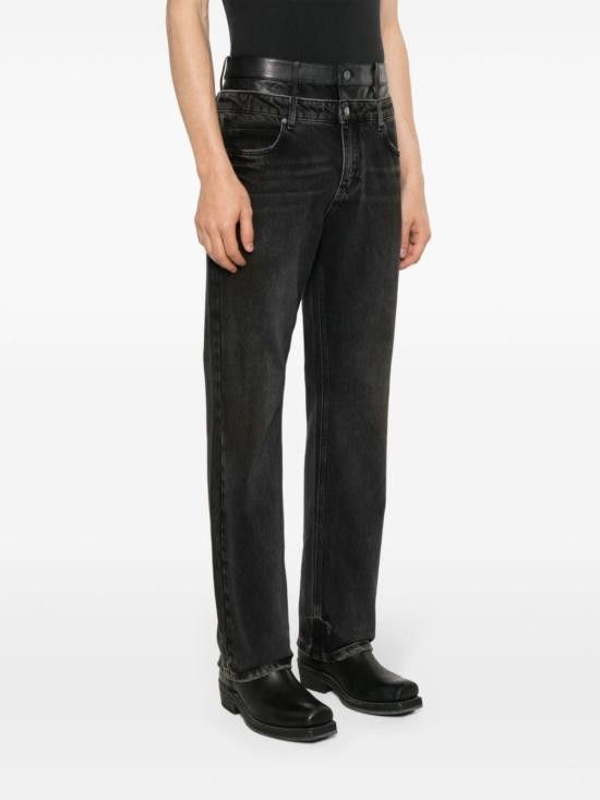 Guess GUESS Men Denim Pants M4GU45D57F0 GUAB Black Size US 34 / EU 50 - 5 Thumbnail