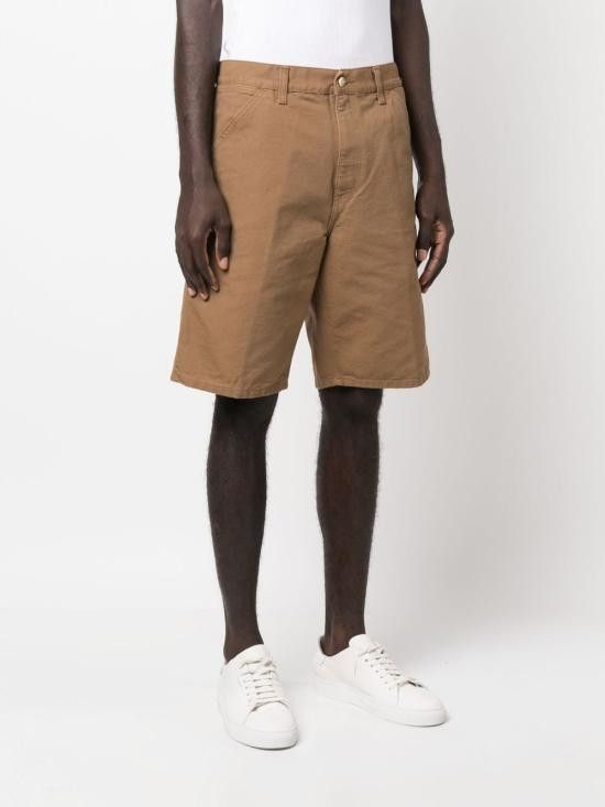 Carhartt Wip CARHARTT WIP Men Shorts I027942 HZ02 Brown Size US 30 / EU 46 - 2 Thumbnail