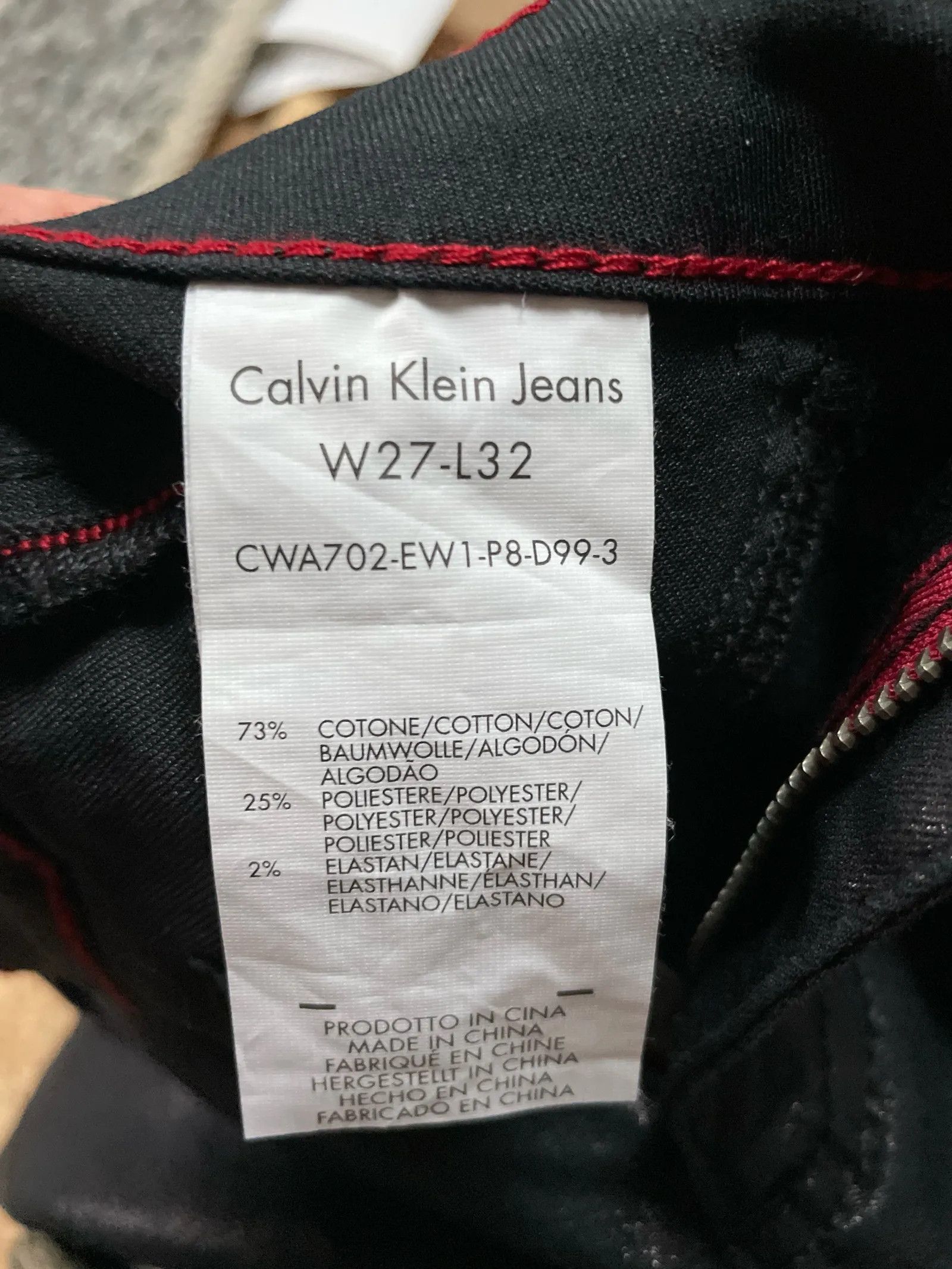 Calvin Klein Calvin Klein Jeans Low rise Skinny Jeans Size 27" / US 4 / IT 40 - 3 Thumbnail