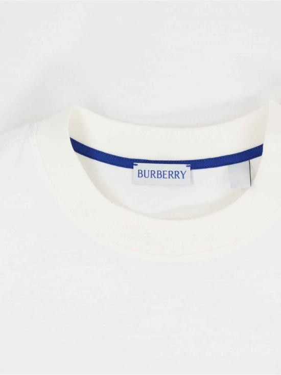 Burberry BURBERRY Men T-Shirts 8088295 B7347 White Size US XXL / EU 58 / 5 - 3 Thumbnail