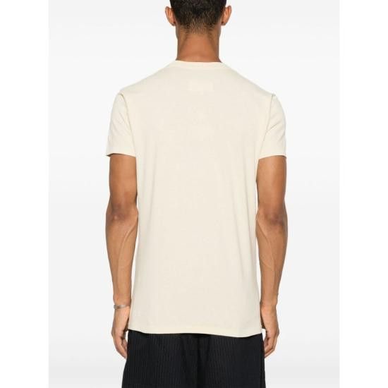 Maison Margiela MAISON MARGIELA Men T-Shirts S24575 S50GC0704 150 YELLOW Size US L / EU 52-54 / 3 - 3 Thumbnail