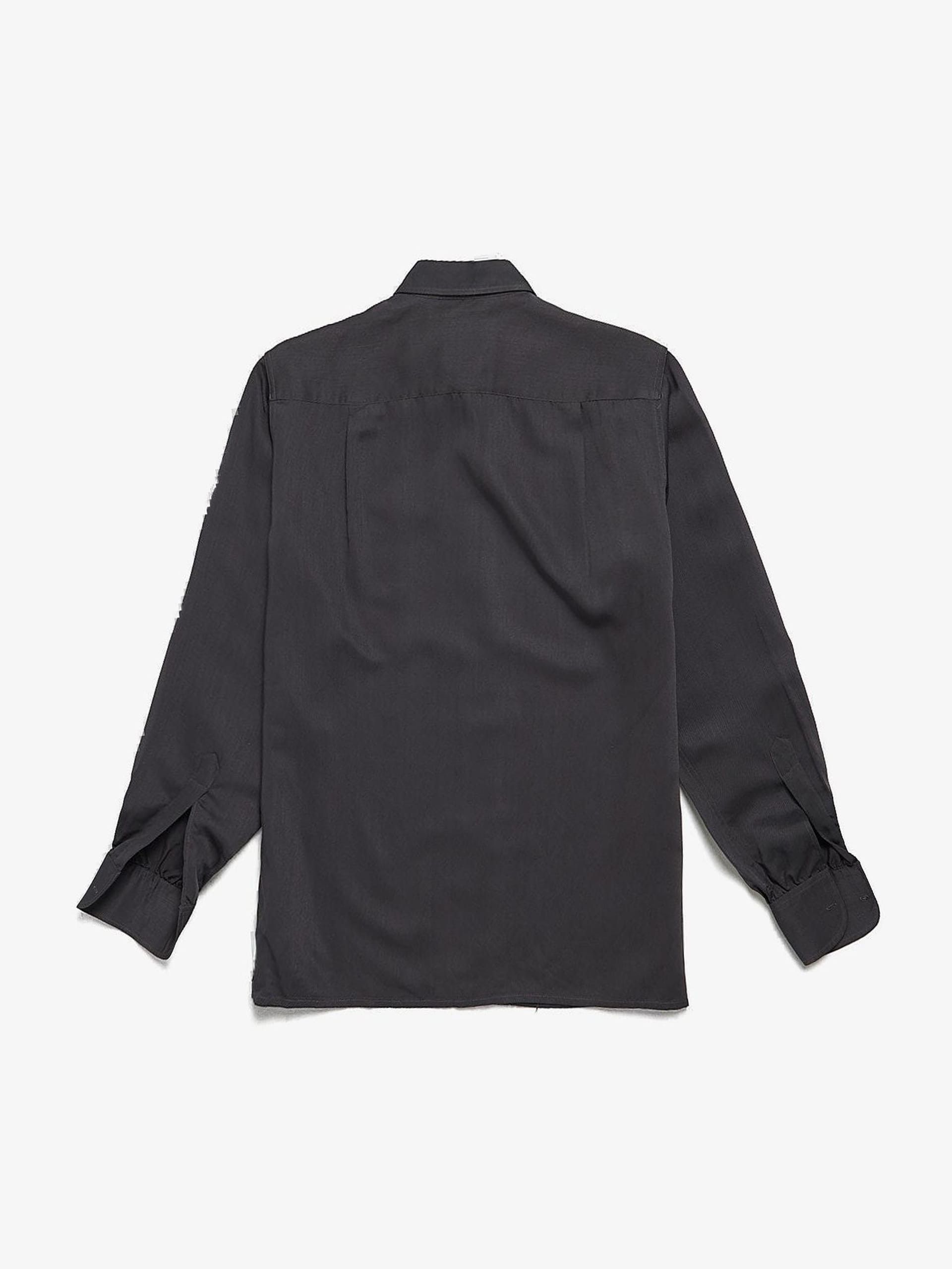 Jean Paul Gaultier Dark Gray Classic Viscose Shirt Size US S / EU 44-46 / 1 - 2 Thumbnail
