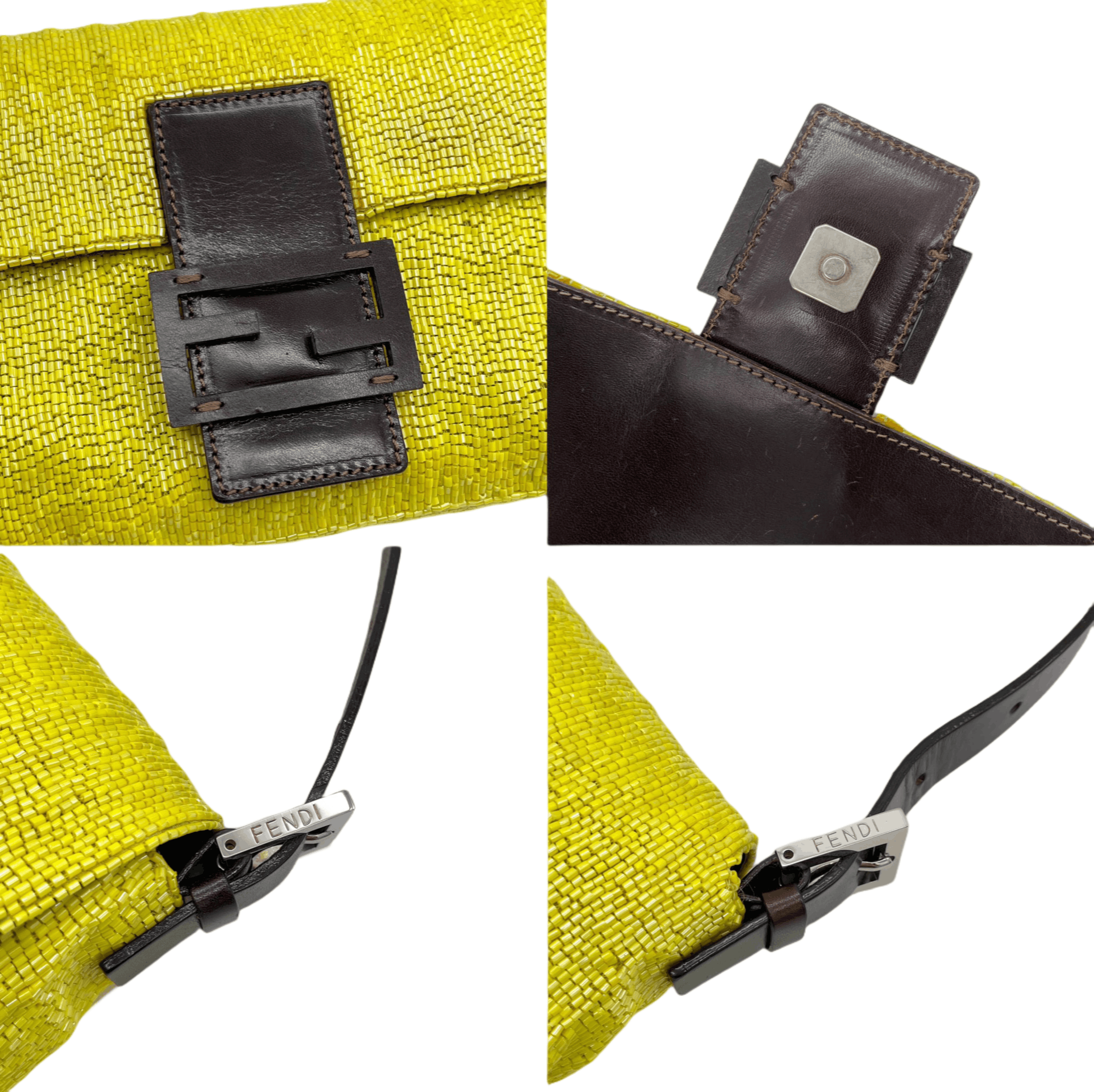 Fendi Fendi Bead Embroidered Mamma Bucket Pm Shoulder Bag Size ONE SIZE - 8 Thumbnail