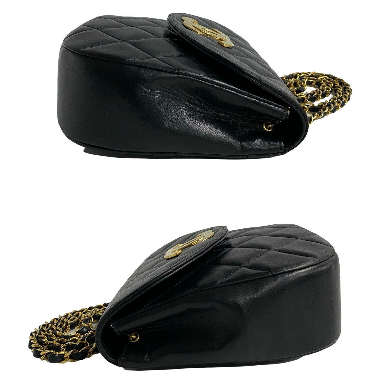 Chanel Chanel Shoulder Bag Black Leather Size ONE SIZE - 5 Thumbnail