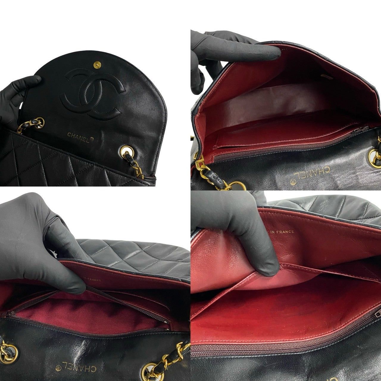 Chanel Chanel Shoulder Bag Black Leather Size ONE SIZE - 8 Thumbnail