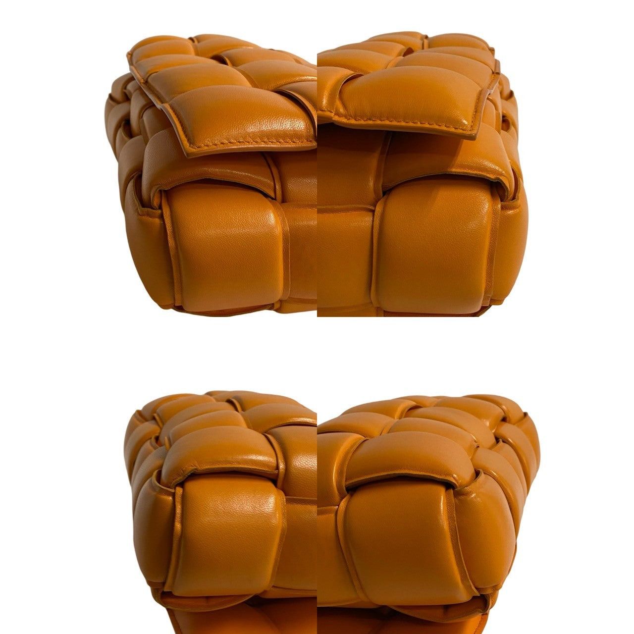 Bottega Veneta Bottega Veneta Shoulder Bag Orange Leather Size ONE SIZE - 7 Thumbnail