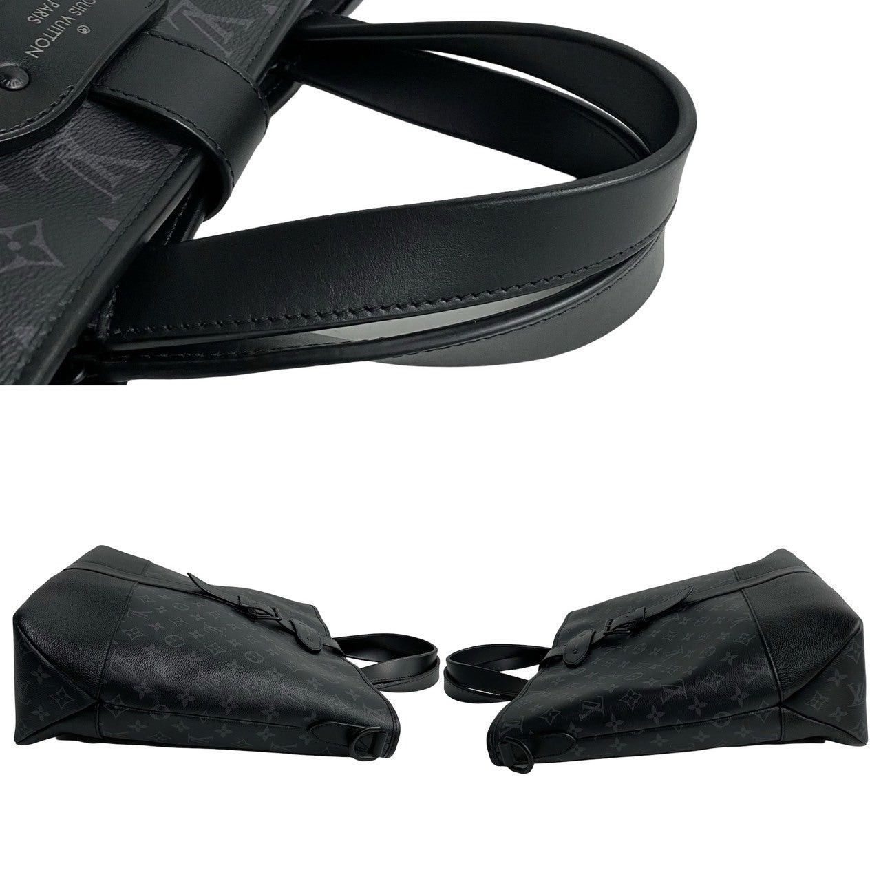 Louis Vuitton Louis Vuitton Shoulder Bag Black Leather Size ONE SIZE - 5 Thumbnail