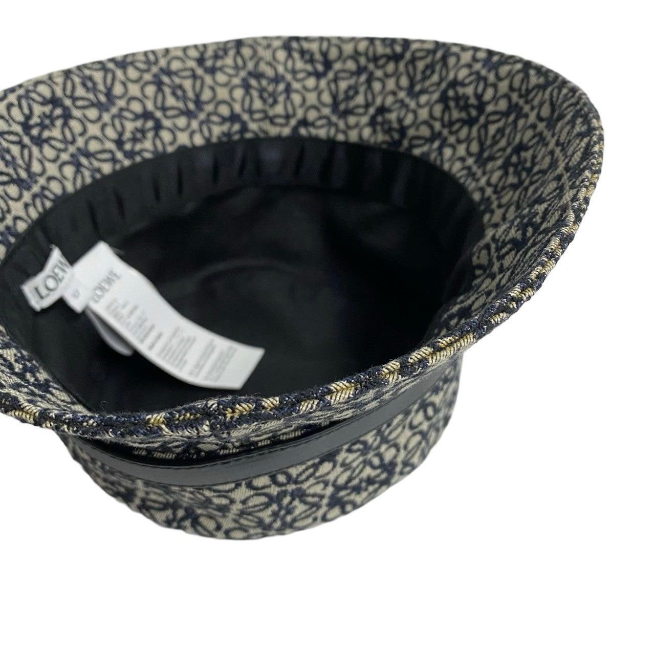 Loewe Loewe Hat Blue Cotton Size ONE SIZE - 6 Thumbnail