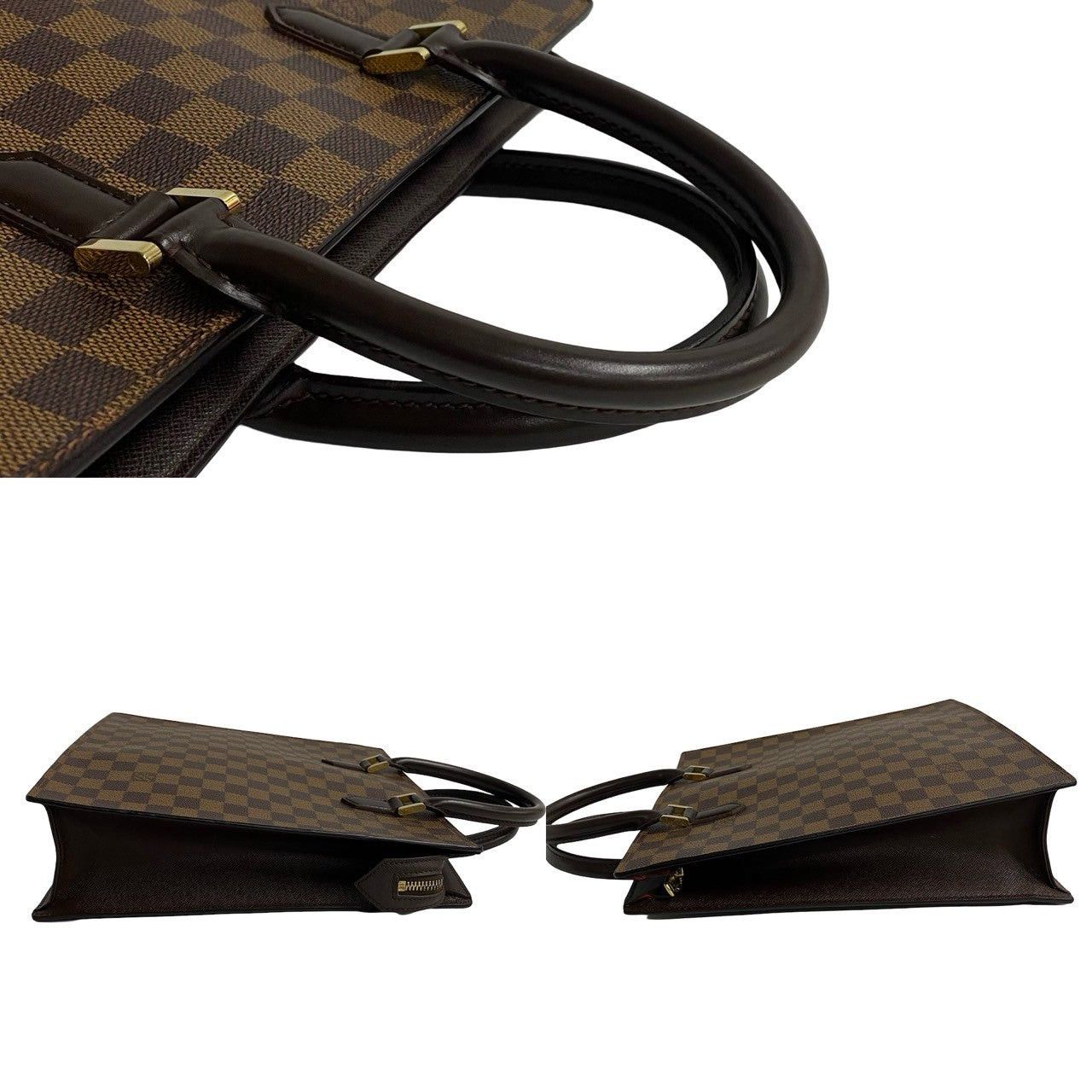 Louis Vuitton Louis Vuitton Tote Bag Brown Leather Size ONE SIZE - 5 Thumbnail