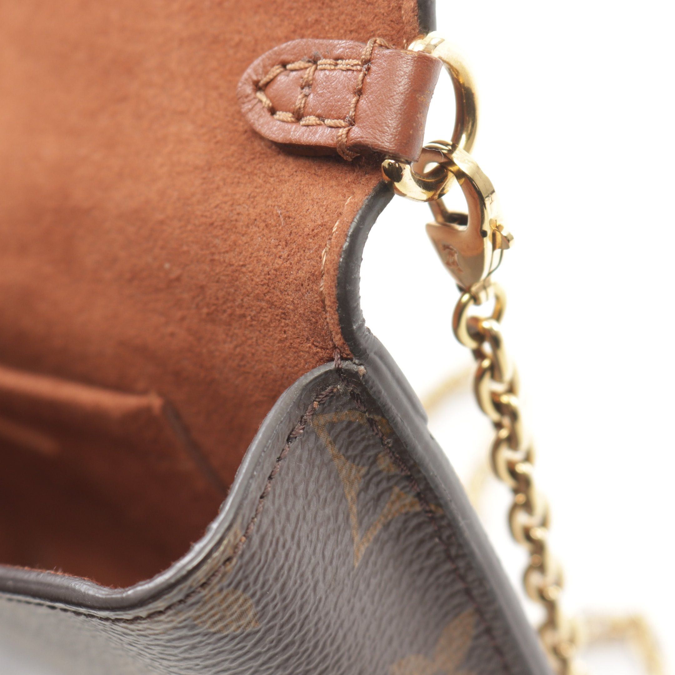 Louis Vuitton Louis Vuitton Padlock On Strap Monogram Shoulder Bag Leather Brown Size ONE SIZE - 5 Thumbnail