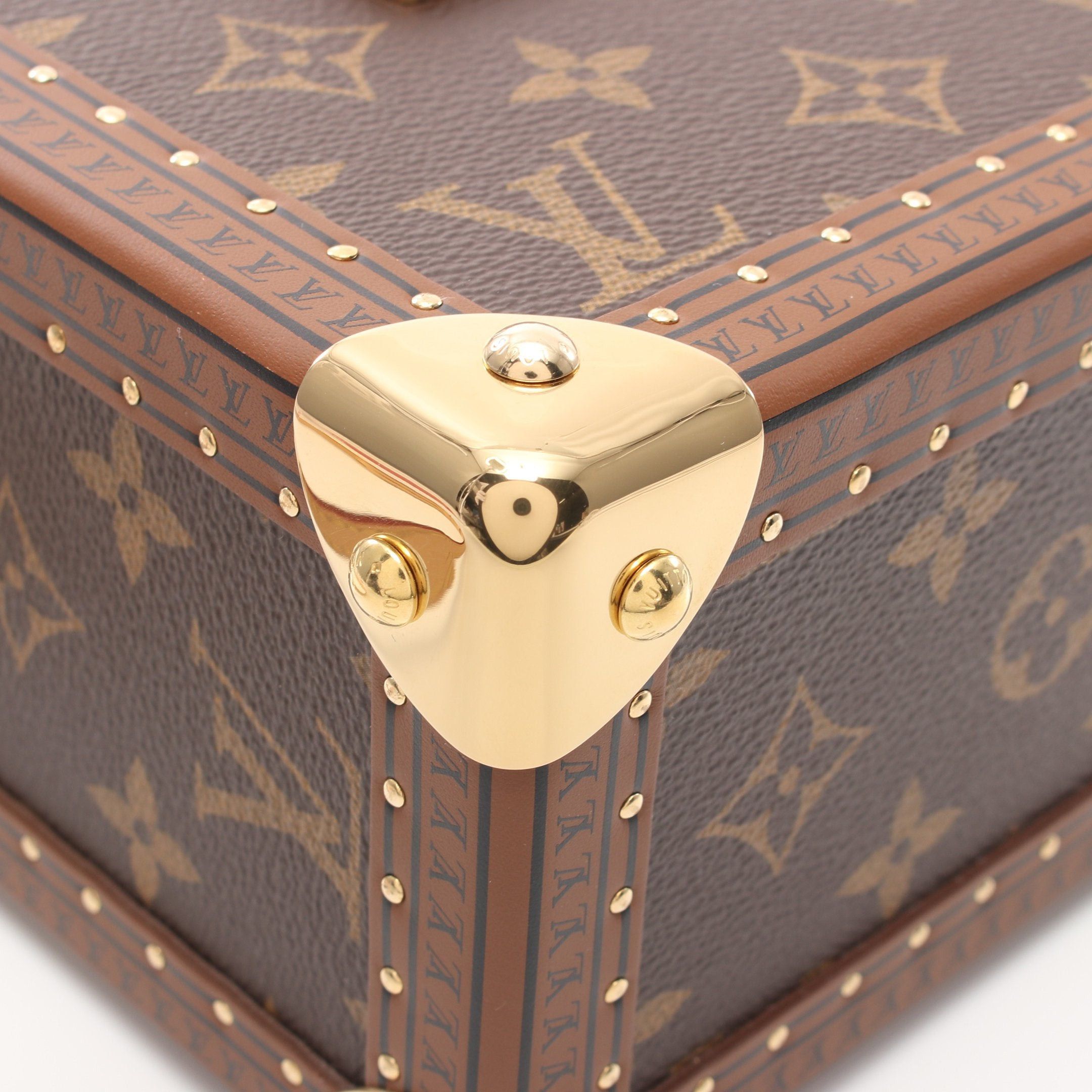 Louis Vuitton Louis Vuitton Camera Box Monogram Handbag Leather Brown Size ONE SIZE - 7 Thumbnail