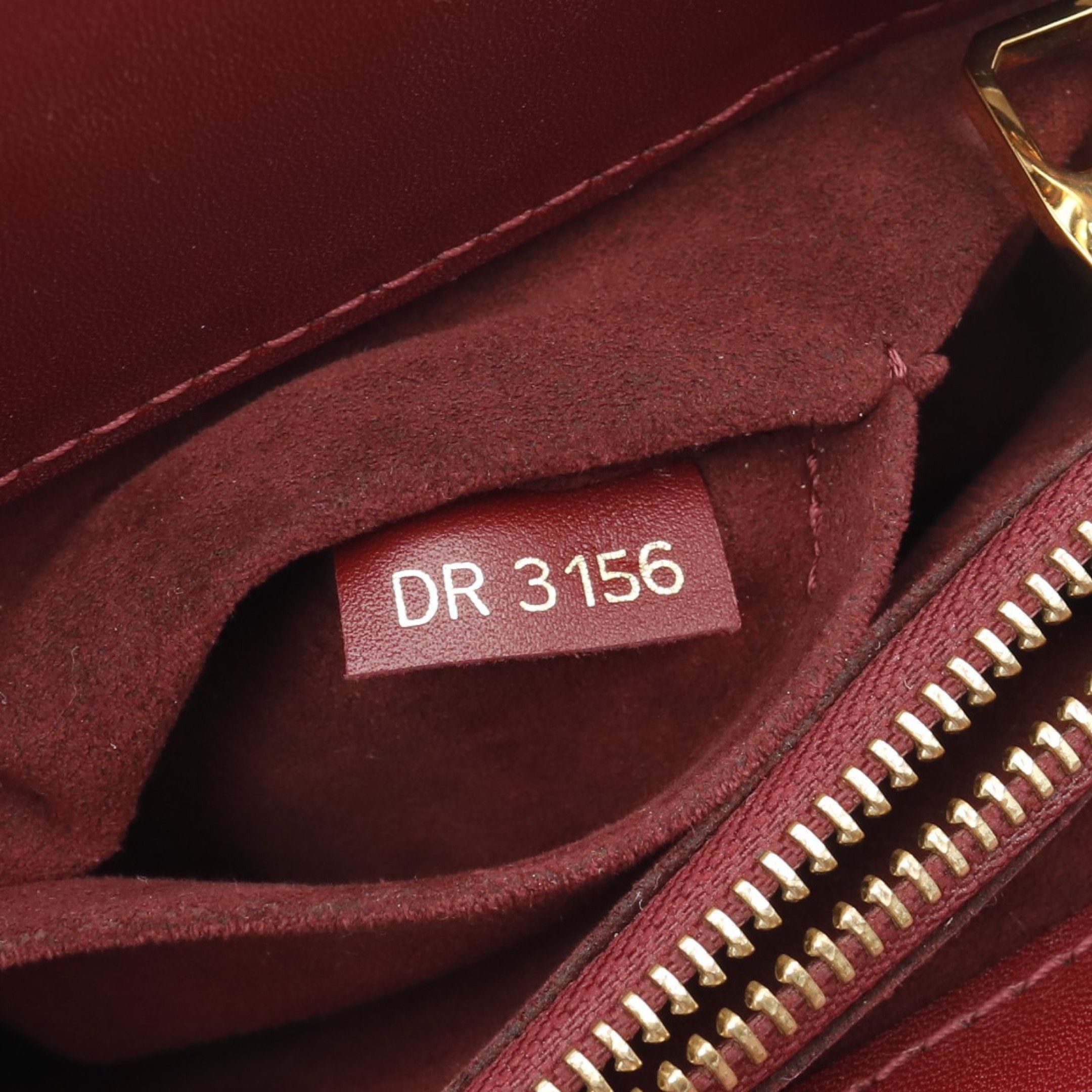 Louis Vuitton Venus Monogram Leysin Handbag Leather Brown Bordeaux