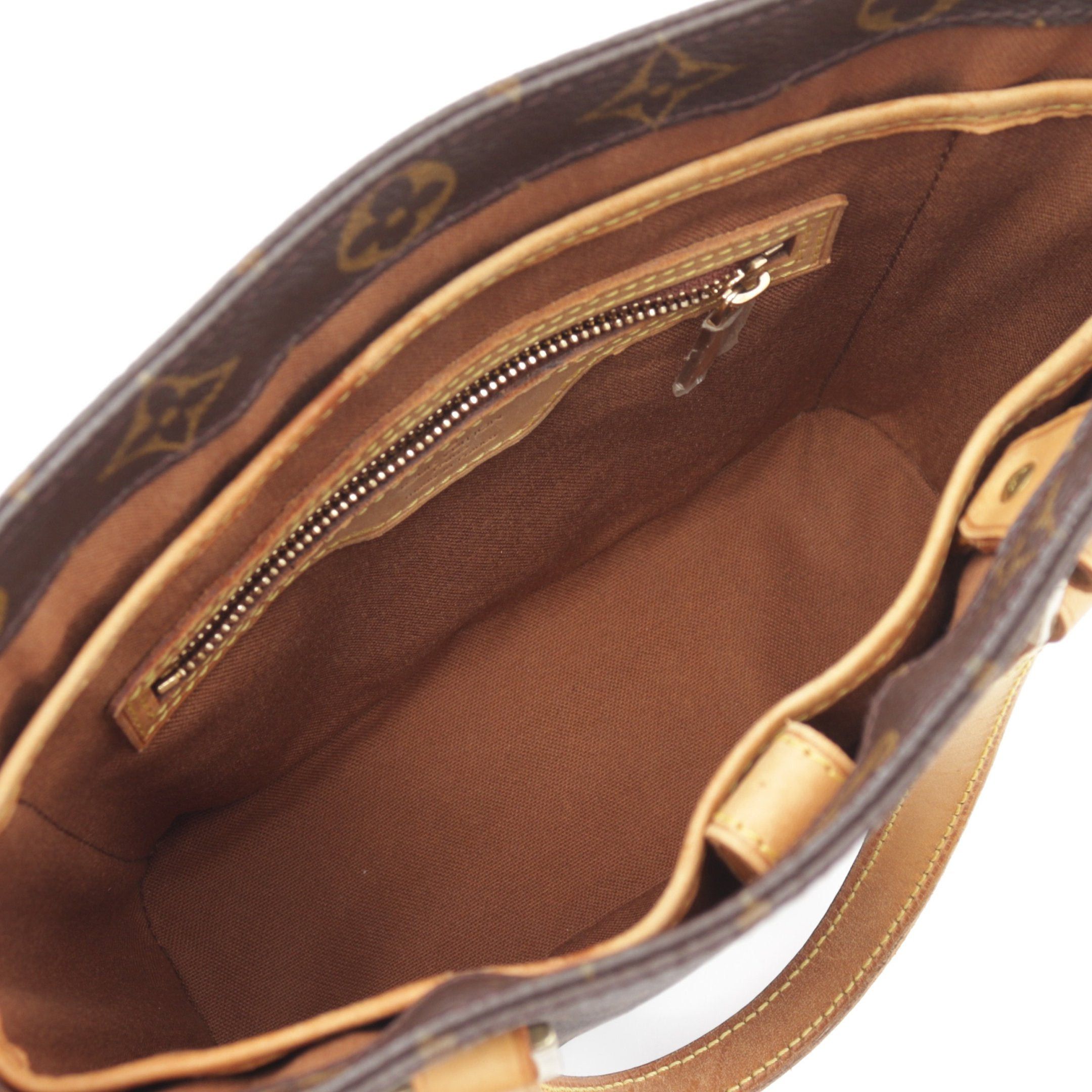 Louis Vuitton Louis Vuitton Vavin Pm Monogram Handbag Leather Brown Size ONE SIZE - 3 Thumbnail